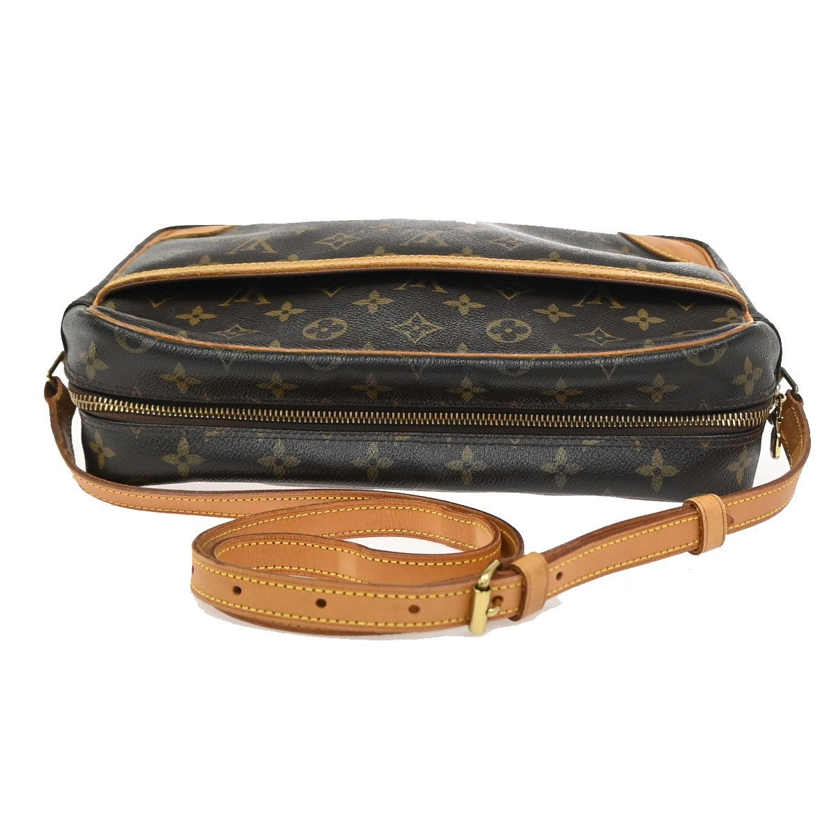 LOUIS VUITTON Trocadero 30 Shoulder Bag Monogram Leather Brown M51272 86TA595
