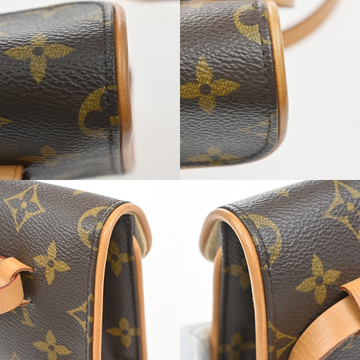 LOUIS VUITTON Pochette Florentine Bum Bag #S Monogram Leather BN M51855 74MA569