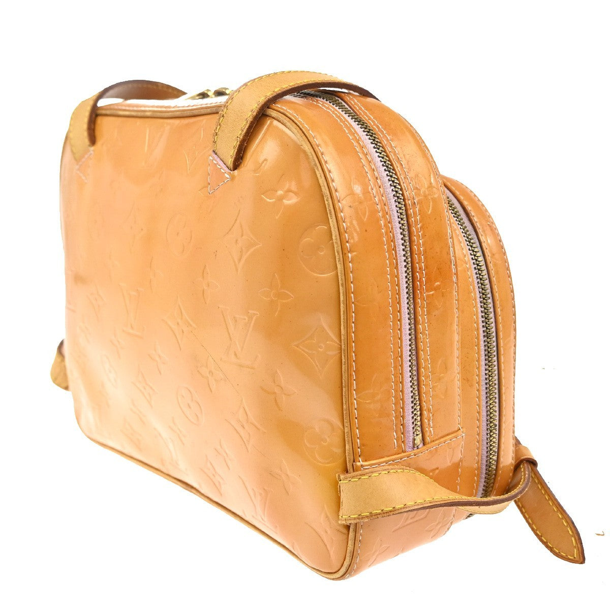 LOUIS VUITTON Murray Backpack Bag Monogram Vernis Leather Rose M91039 07KC336