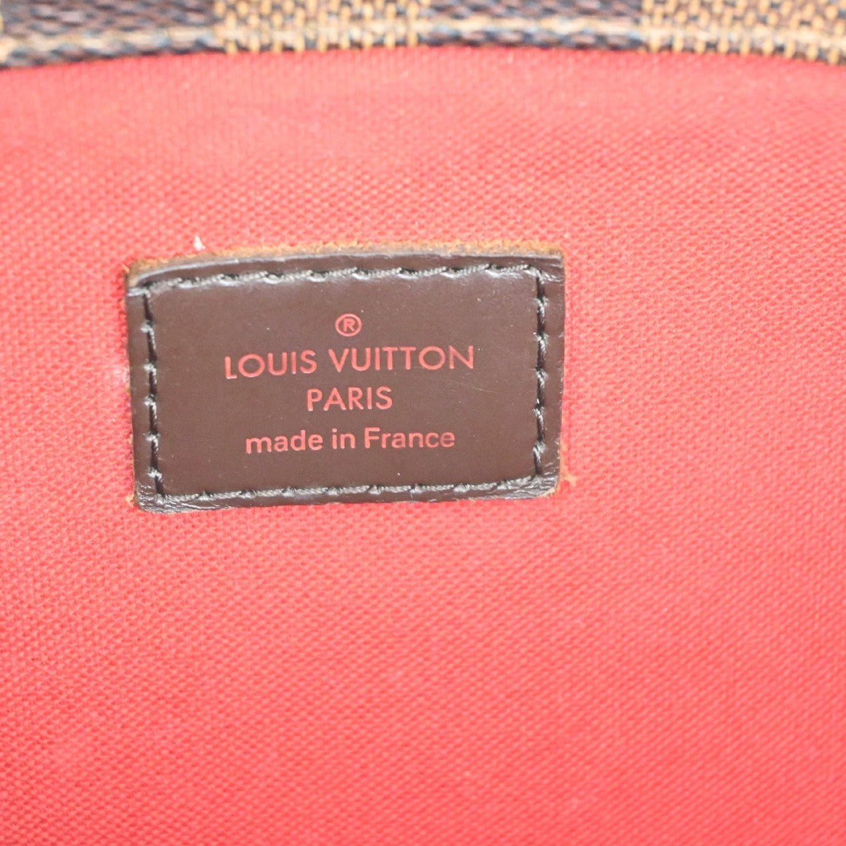 LOUIS VUITTON Bloomsbury PM Shoulder Bag Damier Leather Brown N42251 11TA477