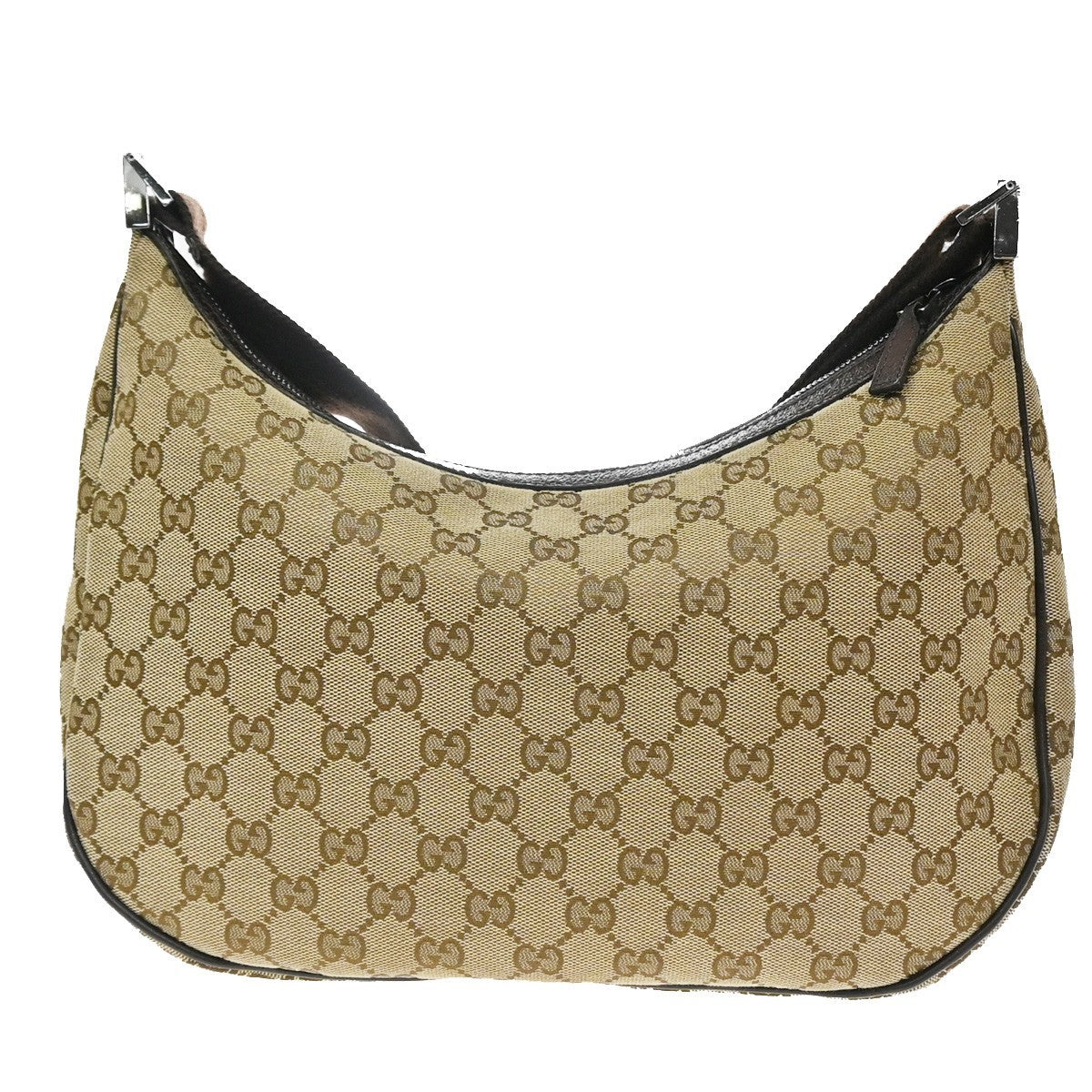 GUCCI Logo GG Pattern Crossbody Shoulder Bag Canavs Leather BN SHW Italy 70YJ143