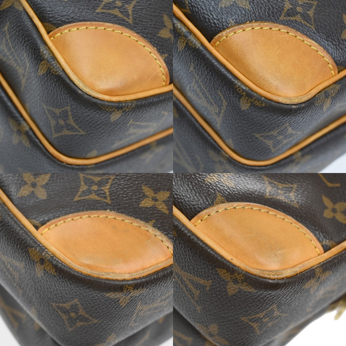 LOUIS VUITTON Amazon Crossbody Shoulder Bag Monogram Leather BN M45236 82EF923
