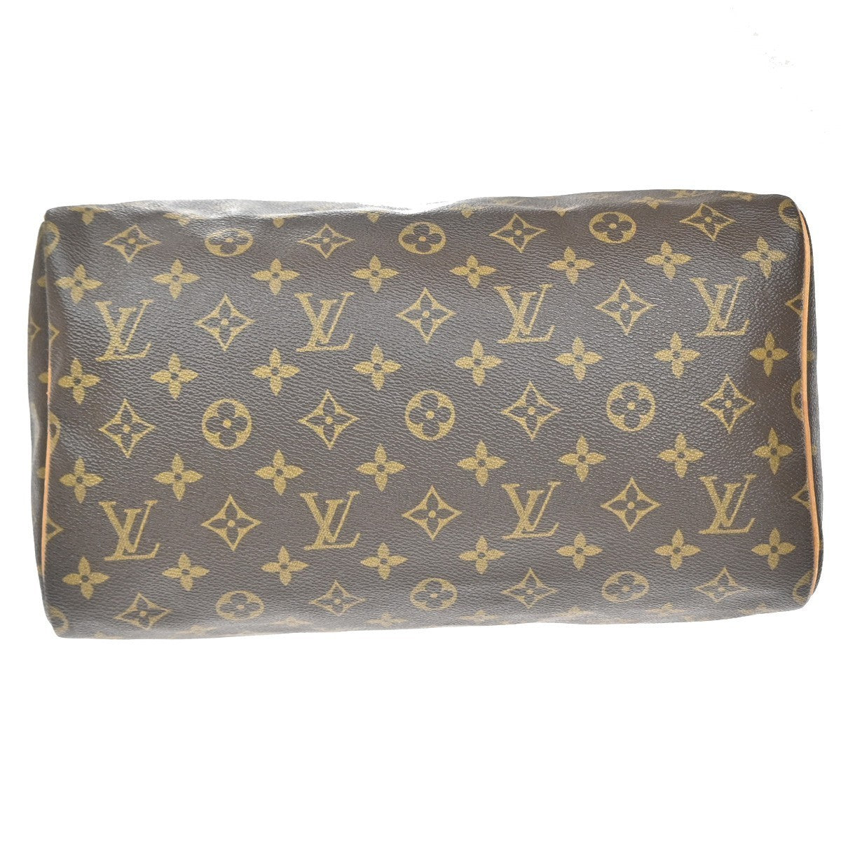 LOUIS VUITTON Speedy 30 Travel Hand Bag Monogram Leather Brown M41526 12YJ244