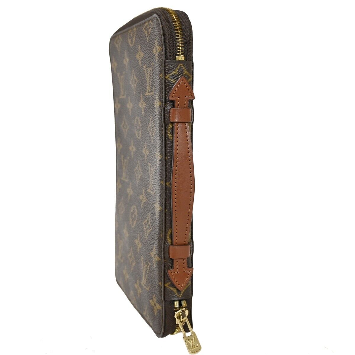 LOUIS VUITTON Poche Escapade Bifold Wallet Monogram Leather BN M60113 88FA042