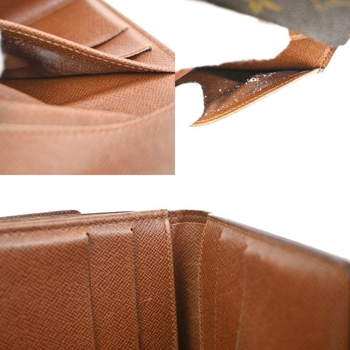 LOUIS VUITTON Porte Monnaie Billet Carte Credit Wallet Monogram M61652 66KC308