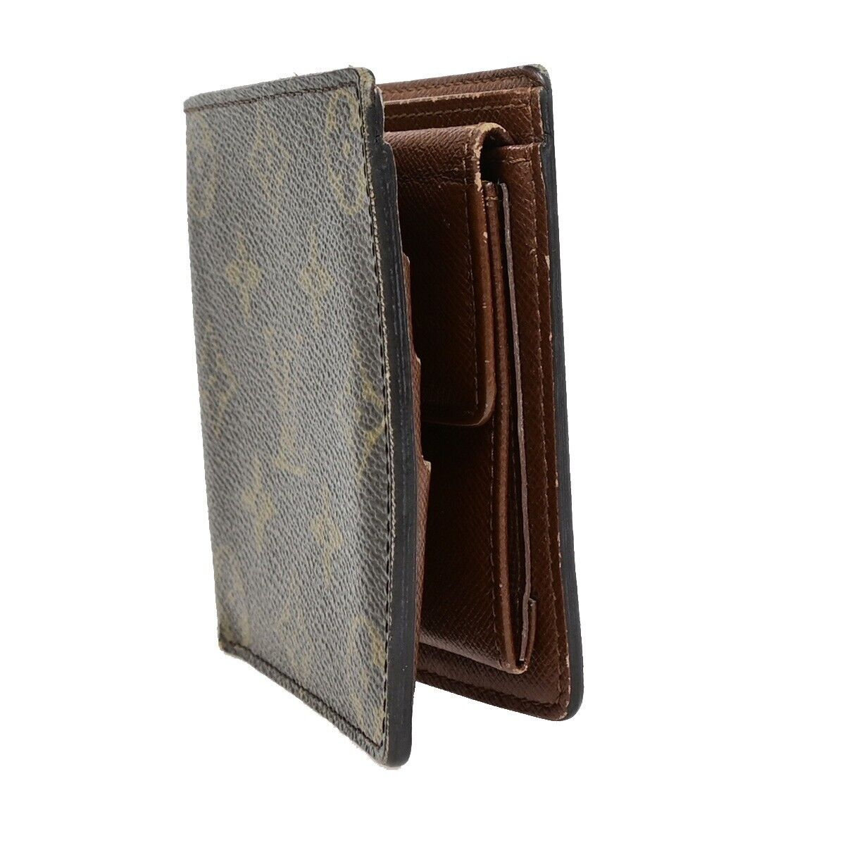 LOUIS VUITTON LV Billets Cartes Credit Monnaie Wallet Monogram M61665 08FA662