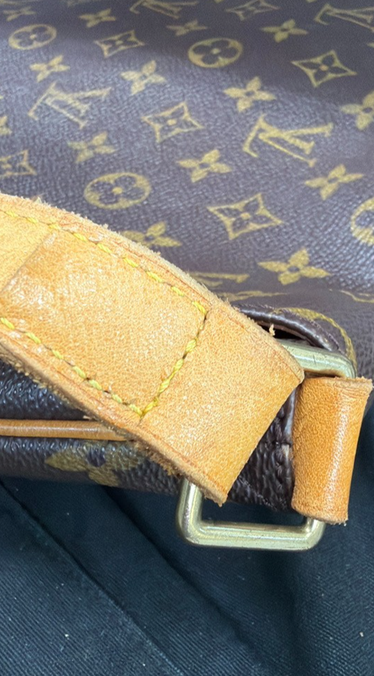 LOUIS VUITTON Musette Shoulder Bag Monogram Leather Brown France M51256 72YJ068