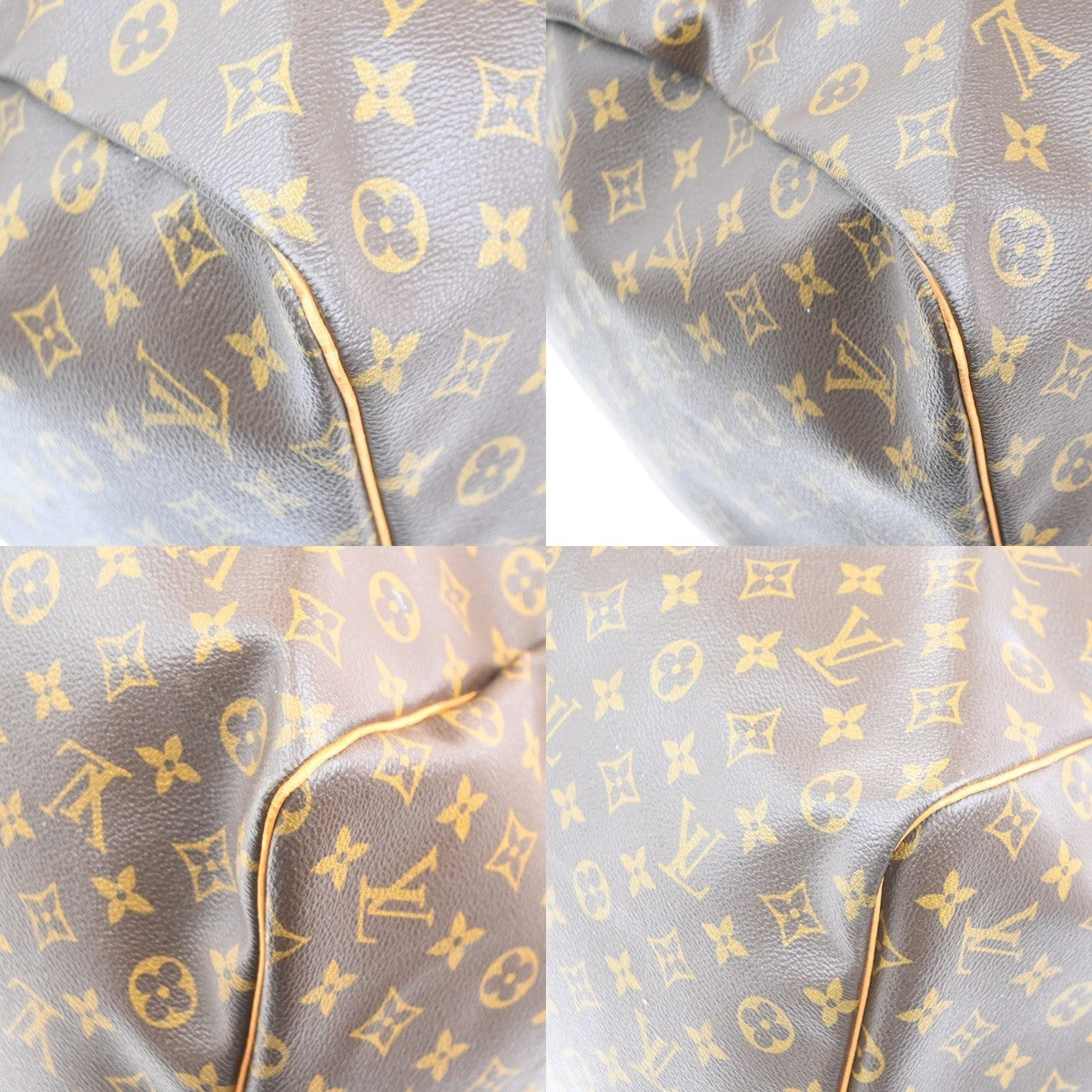 LOUIS VUITTON Keepall 60 Travel Hand Bag Monogram Leather Brown M41422 16TA482