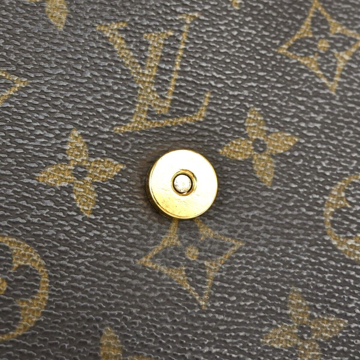 LOUIS VUITTON Mini Looping Hand Bag Monogram Leather Brown France M51147 98ED470