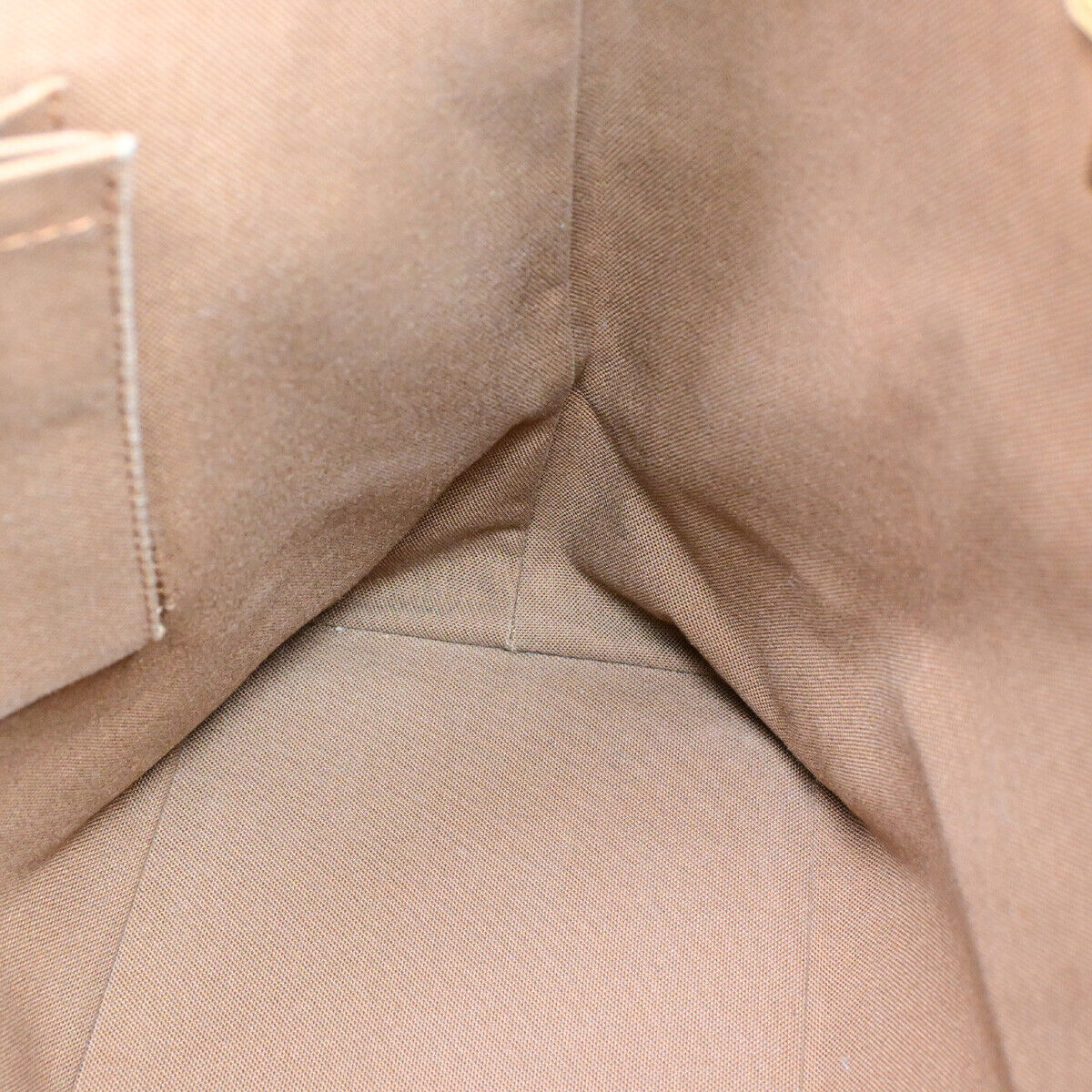 LOUIS VUITTON Cabas Mezzo Shoulder Bag Monogram Leather Brown M51151 34YG515