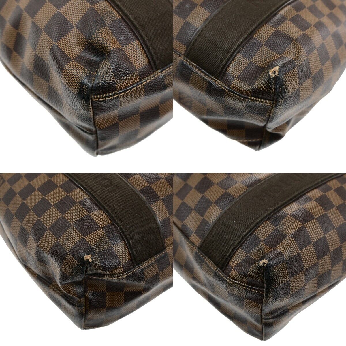 LOUIS VUITTON Cabas Beaubourg Shoulder Bag Damier Ebene Leather N52006 70KA562