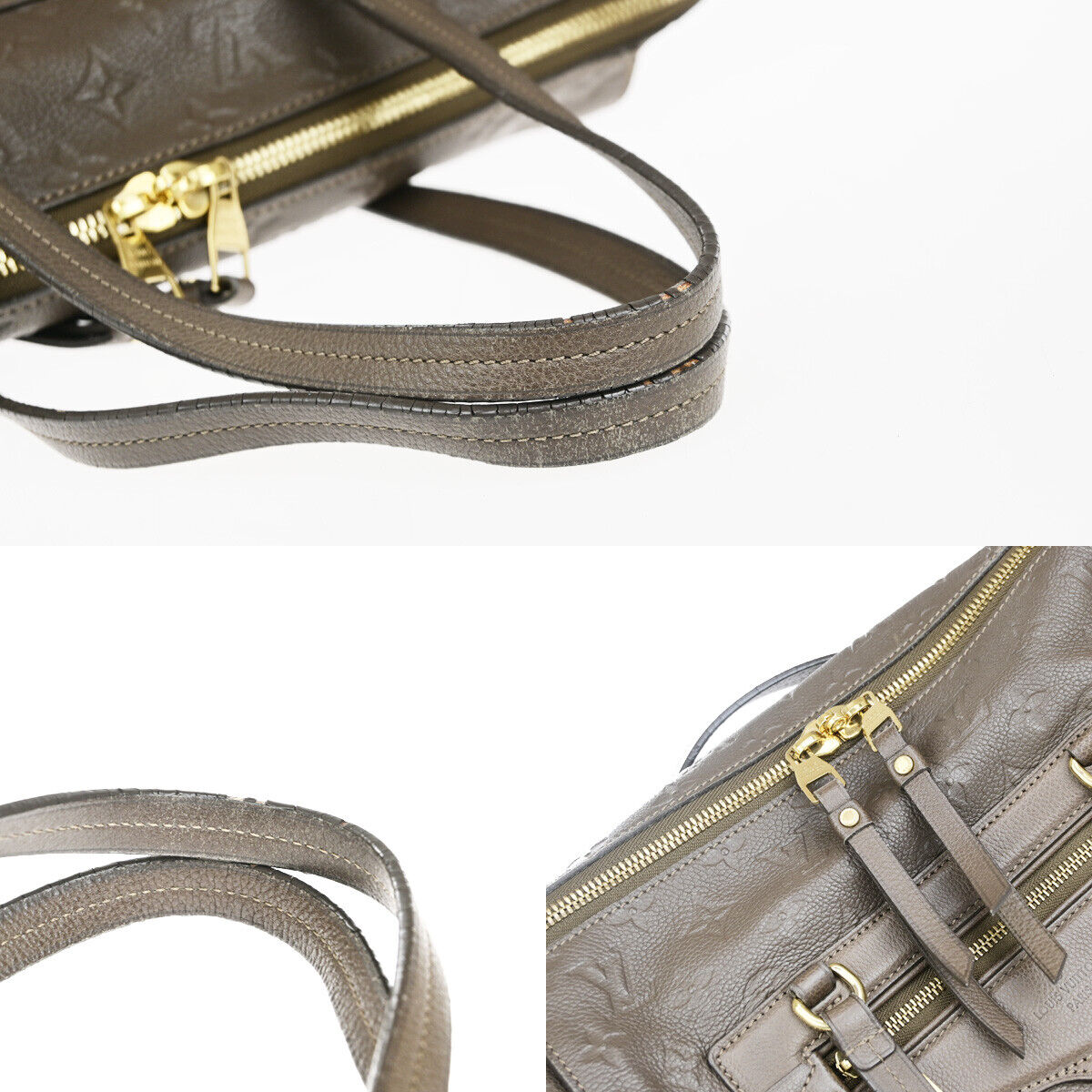 LOUIS VUITTON Lumineuse PM 2Way Shoulder Bag Monogram Empreinte M93409 14YG486