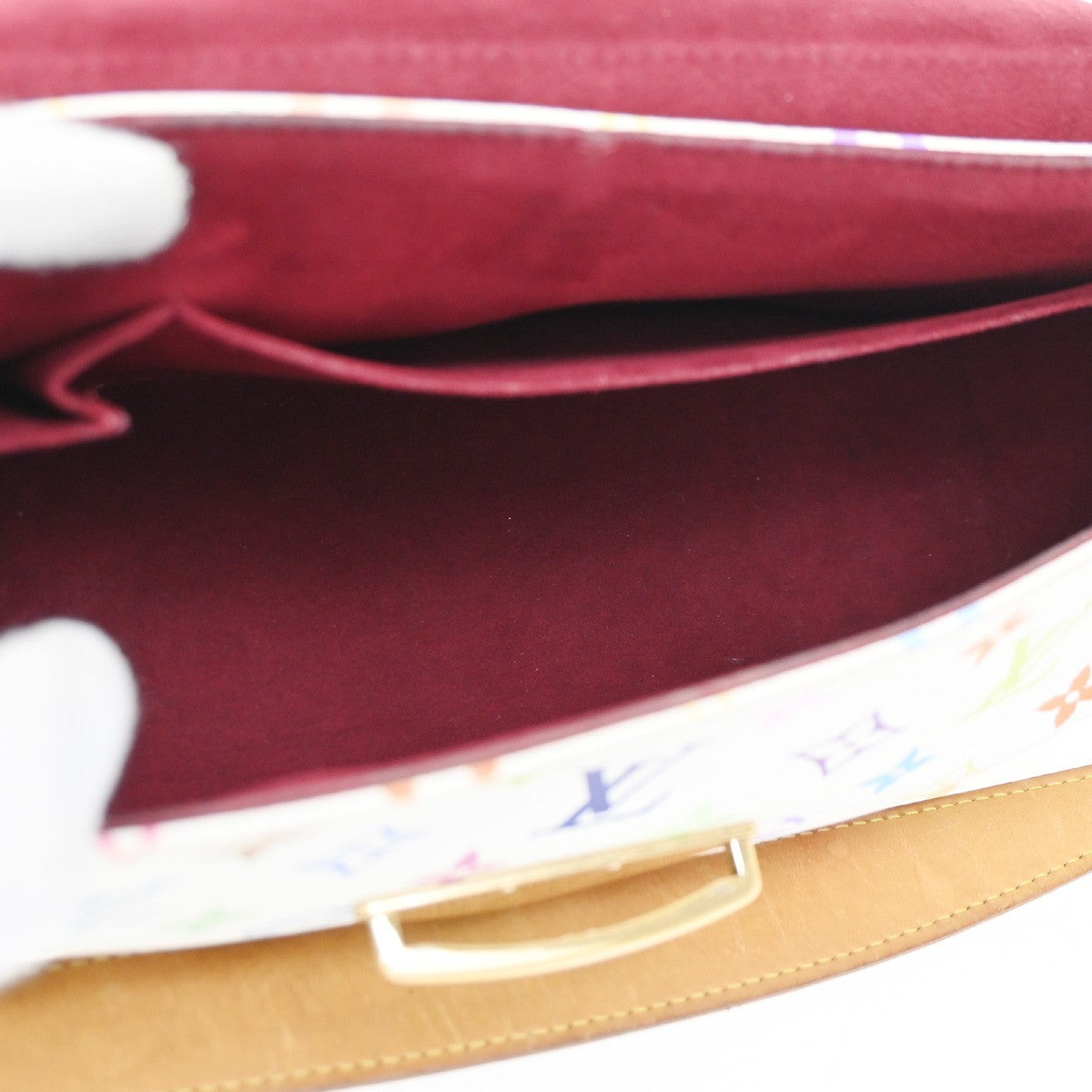 LOUIS VUITTON  Beverly GM Hand Bag Monogram Multi White GHW M40201 24CA612