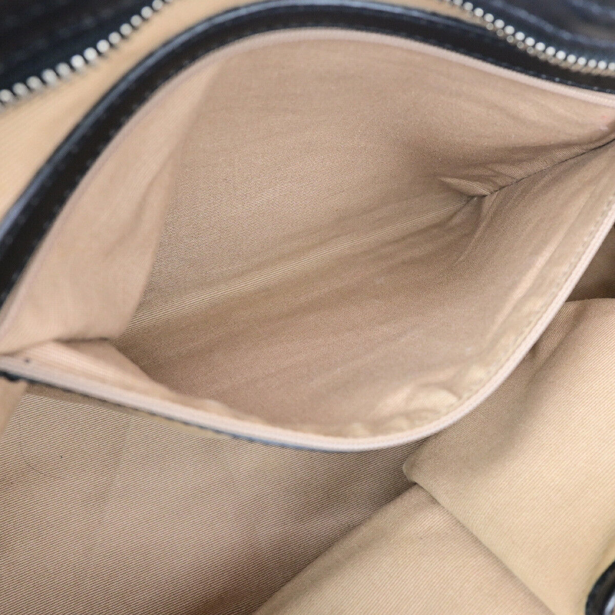 BURBERRY Logo Nova Check Shoulder Tote Bag PVC Leather Beige Black 63YE708