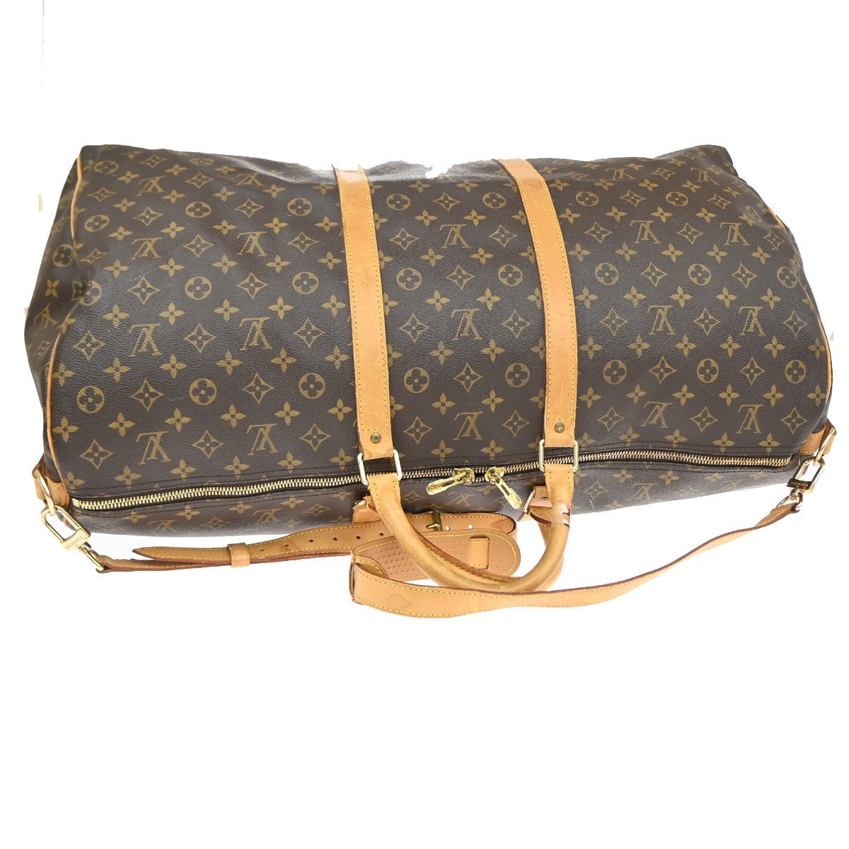 LOUIS VUITTON Keepall Bandouliere 60 2Way Hand Bag Monogram Brown M41412 15YJ221