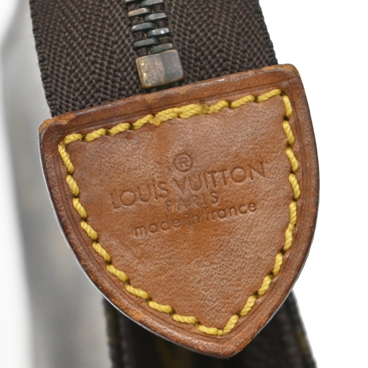 LOUIS VUITTON Poche Toilette 15 Clutch Pouch Bag Monogram Leather M47546 02EF972