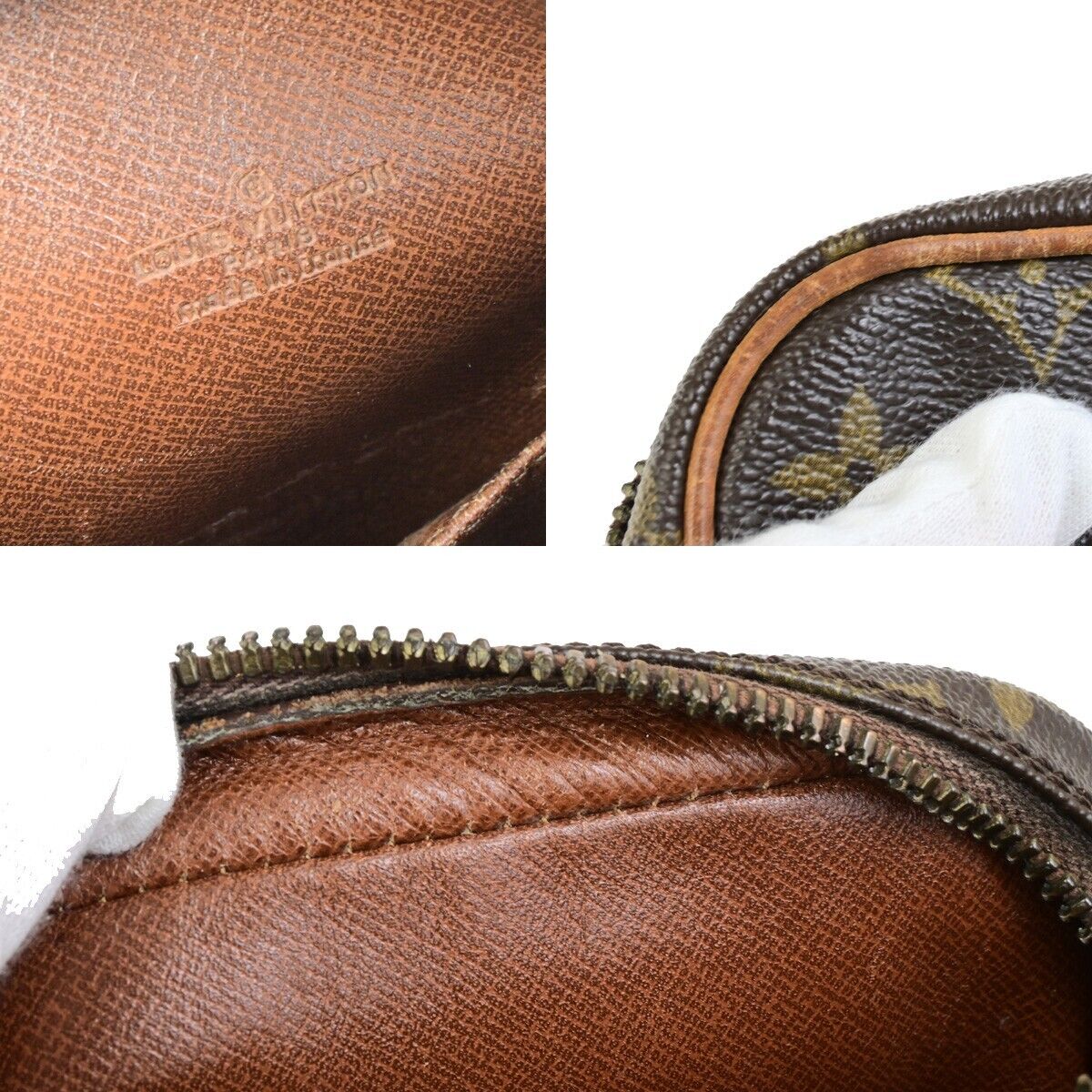 LOUIS VUITTON Amazon Crossbody Shoulder Bag Monogram Leather BN M45236 38FB362