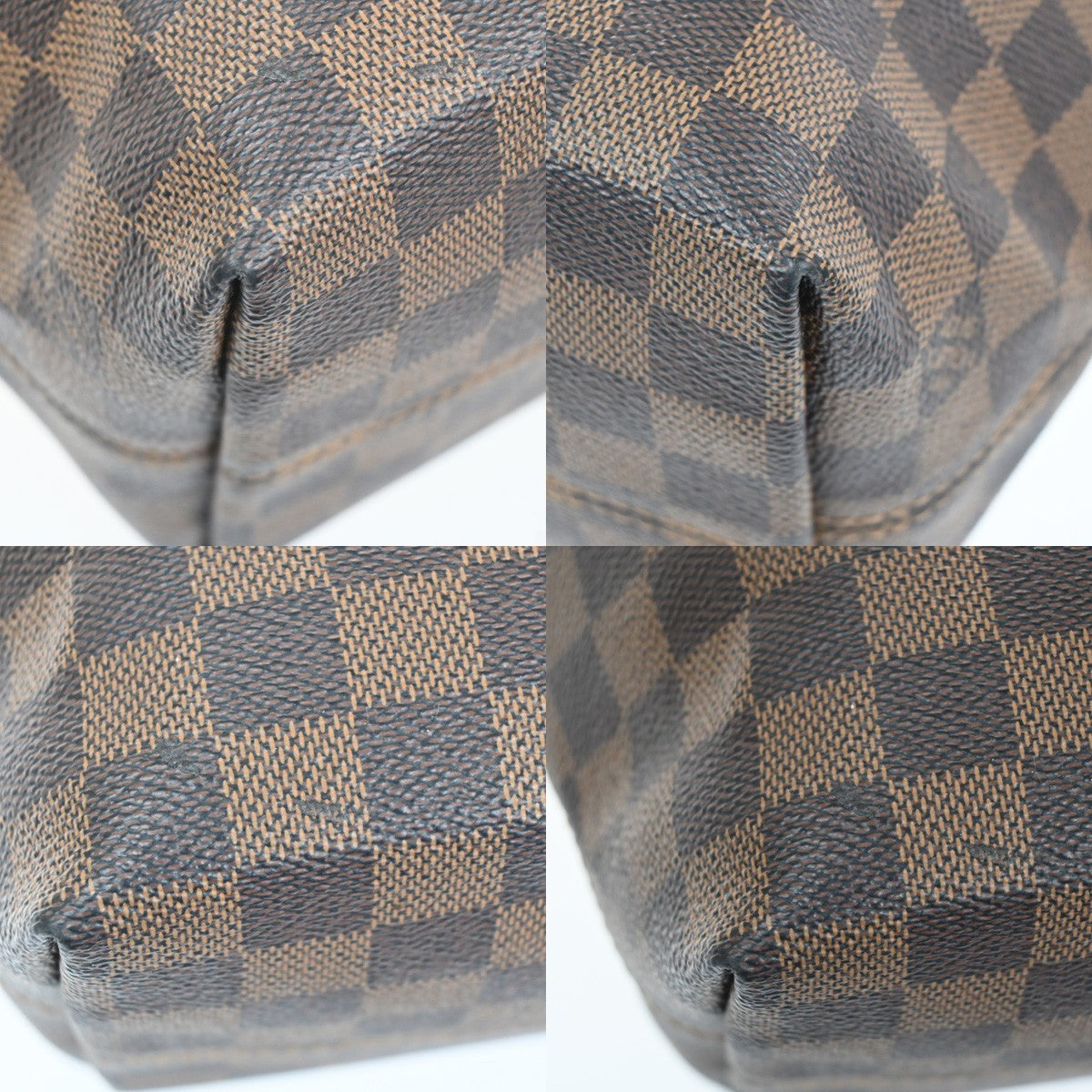 LOUIS VUITTON Iena PM Shoulder Tote Bag Damier Ebene Leather BN N41012 23KD043