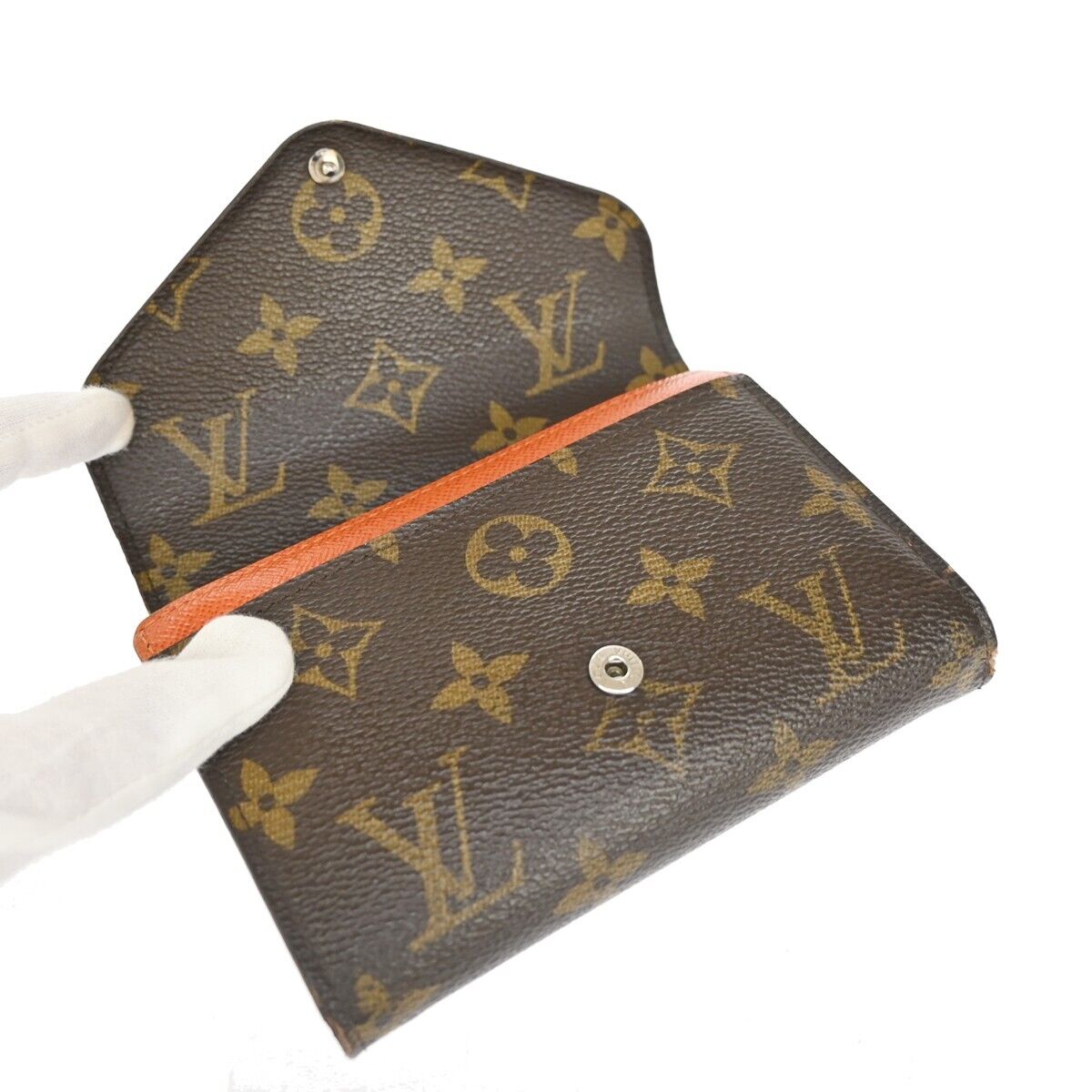 LOUIS VUITTON Marie Compact Trifold Wallet Monogram Leather BN OE M60495 04EA227