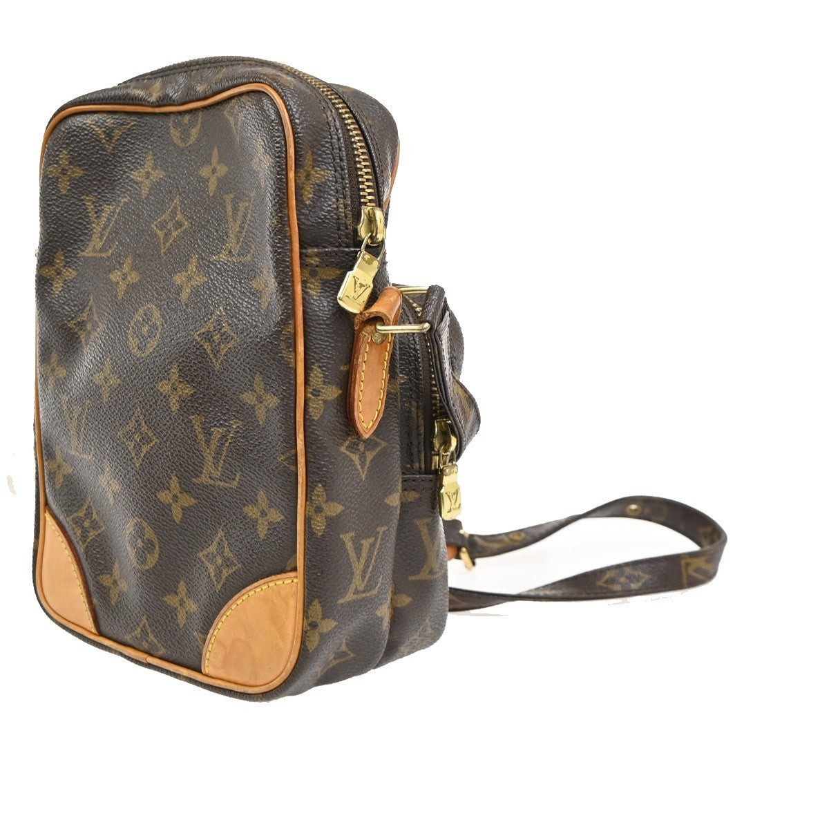 LOUIS VUITTON Amazon Crossbody Shoulder Bag Monogram Leather BN M45236 83KC663