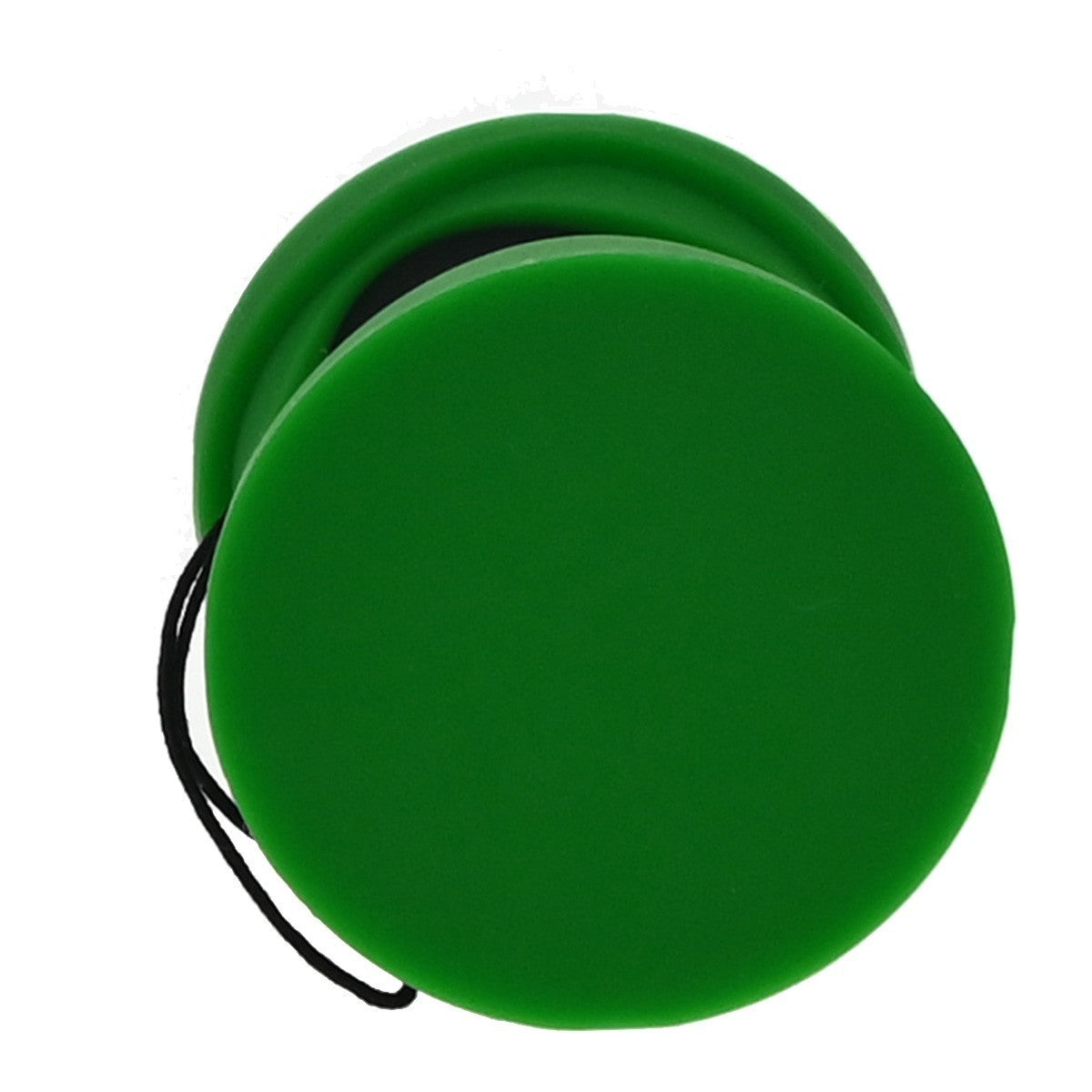 BOTTEGA VENETA Logo Novelty Yo-Yo Toy Rubber Plastic Green Black 66KP235
