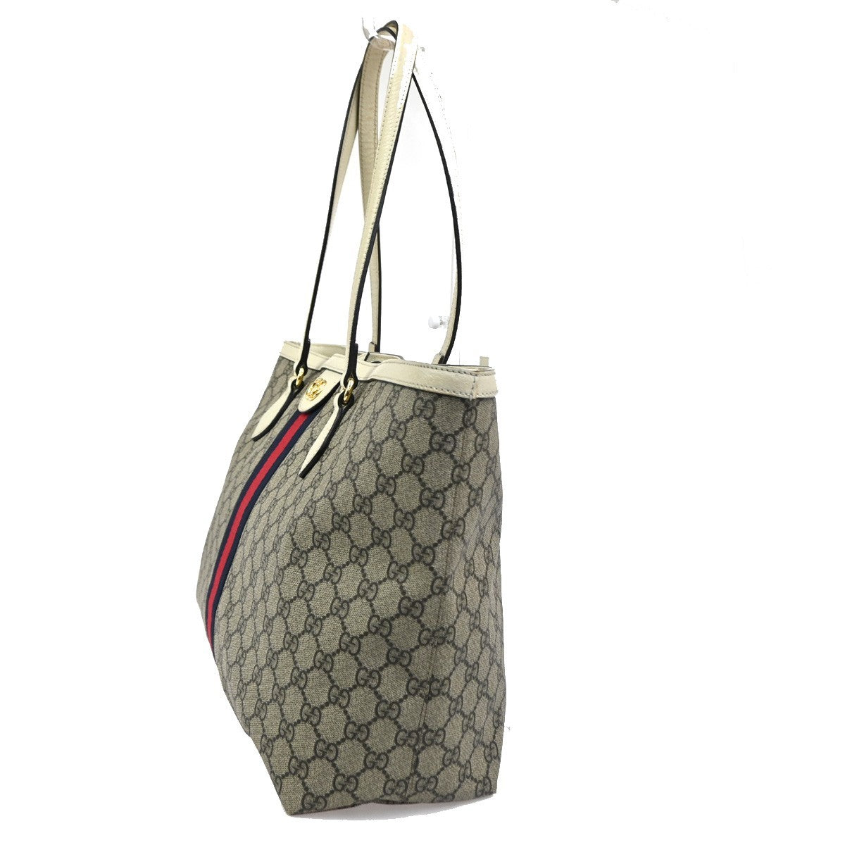 GUCCI Ophidia GG Pattern Web Shoulder Tote Bag Supreme Leather BN WE 45YJ017