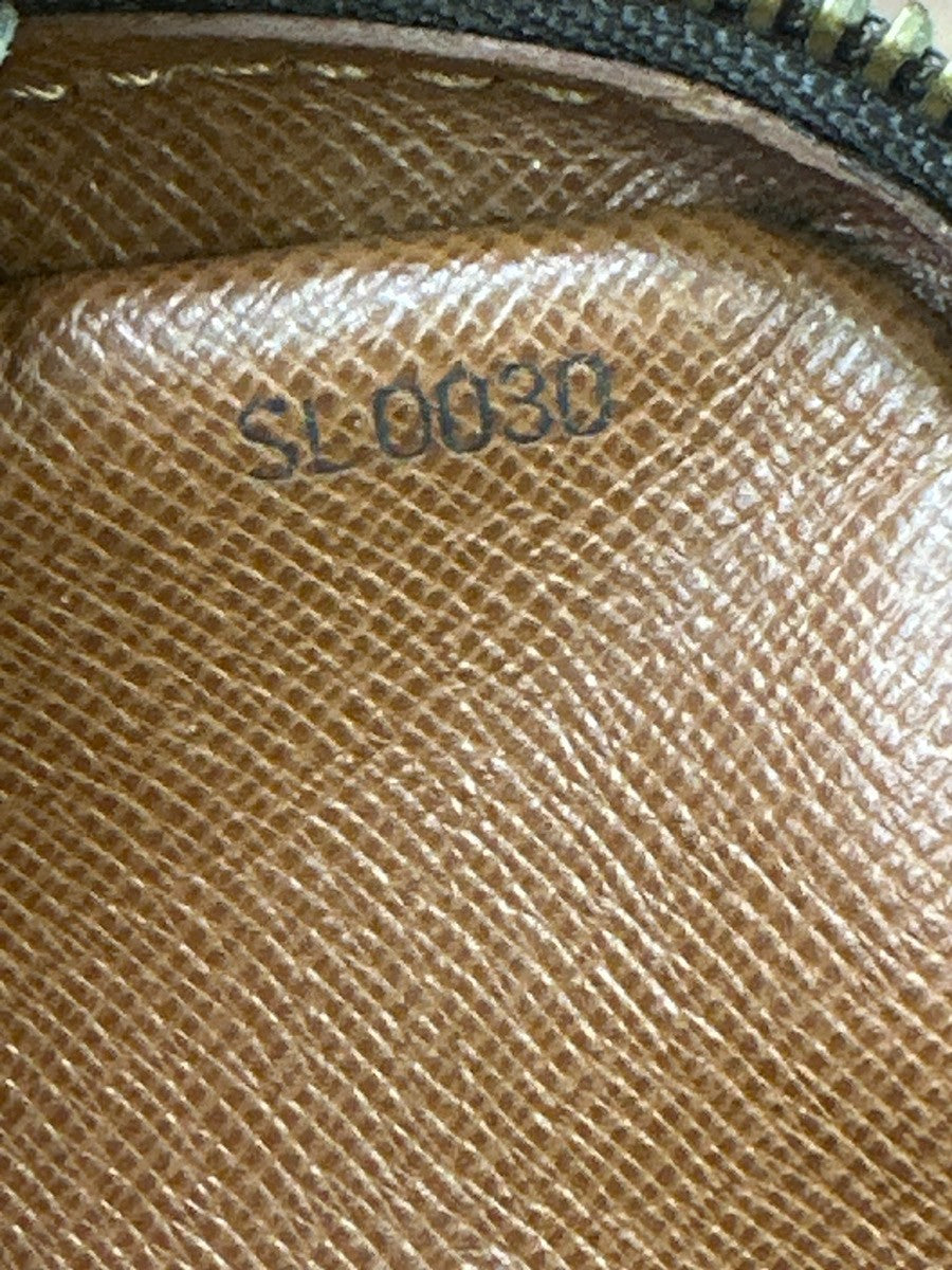 LOUIS VUITTON Danube Shoulder Bag Monogram Leather Brown France M45266 33SA093