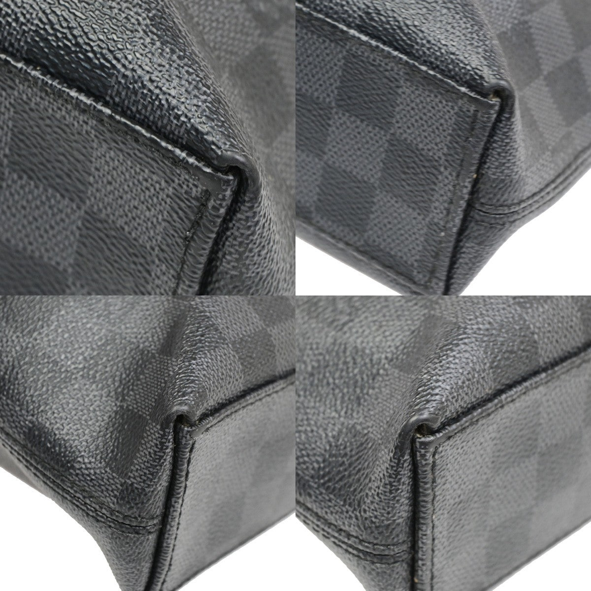 LOUIS VUITTON Porte Documents Jour Shoulder Bag Damier Graphite N48224 46RQ081