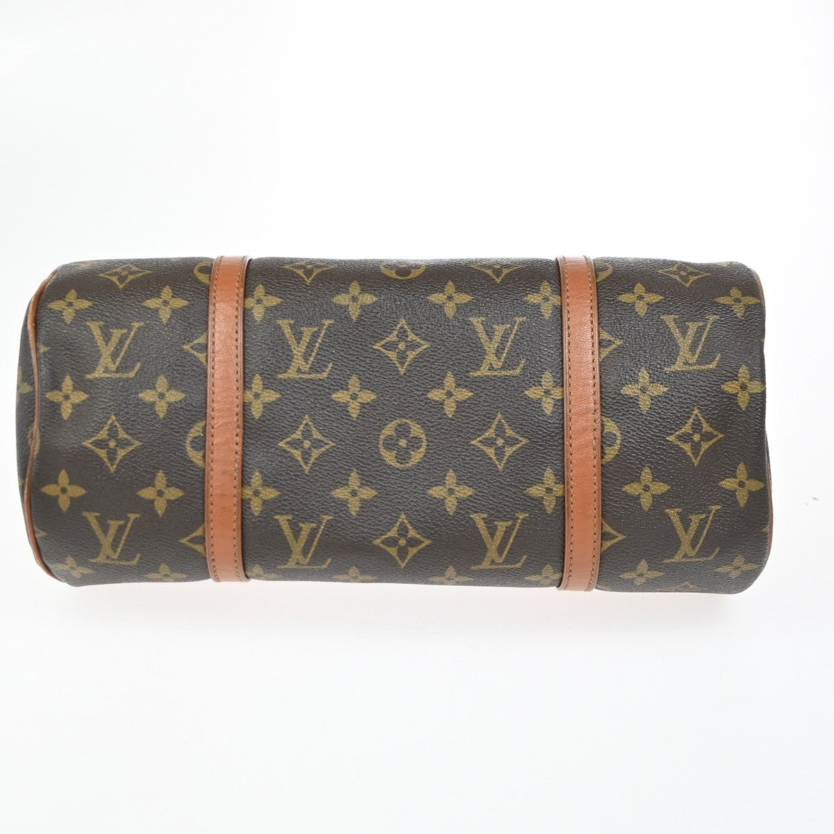 LOUIS VUITTON Logo PAPILLON 30 Hand Bag Monogram Leather Brown M51365 79ZA300