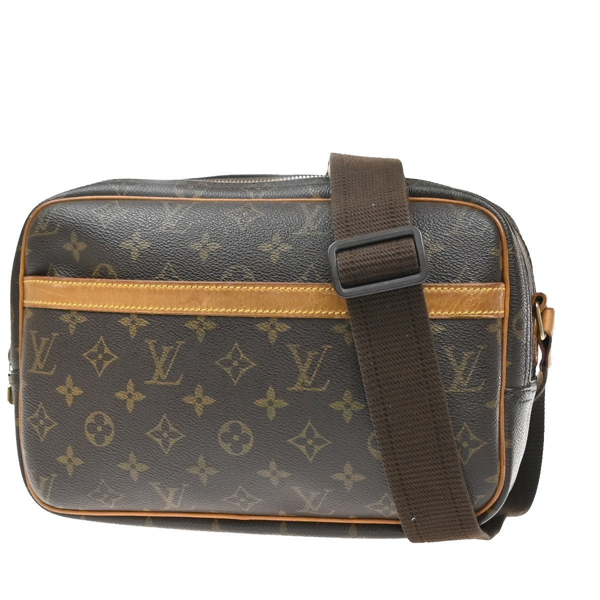 LOUIS VUITTON Reporter Crossbody Shoulder Bag Monogram Leather BN M45254 34MA580