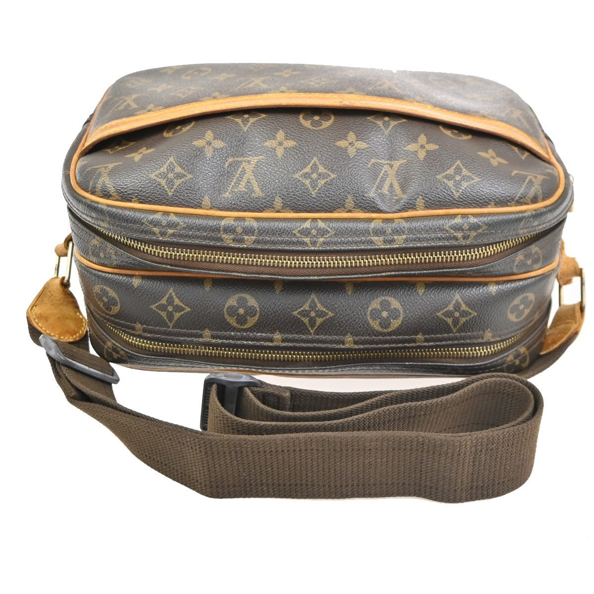 LOUIS VUITTON Reporter Crossbody Shoulder Bag Monogram Leather BN M45254 69PA082
