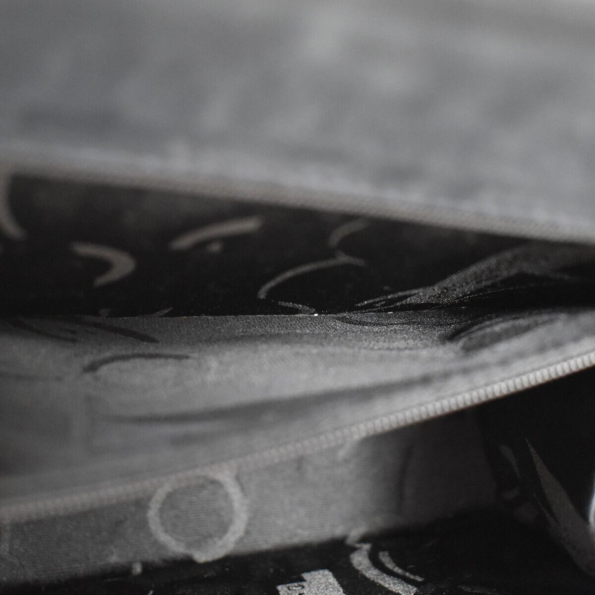 SALVATORE FERRAGAMO Vara Hand Bag Suede Leather Navy Blue Gold Italy 69ED289