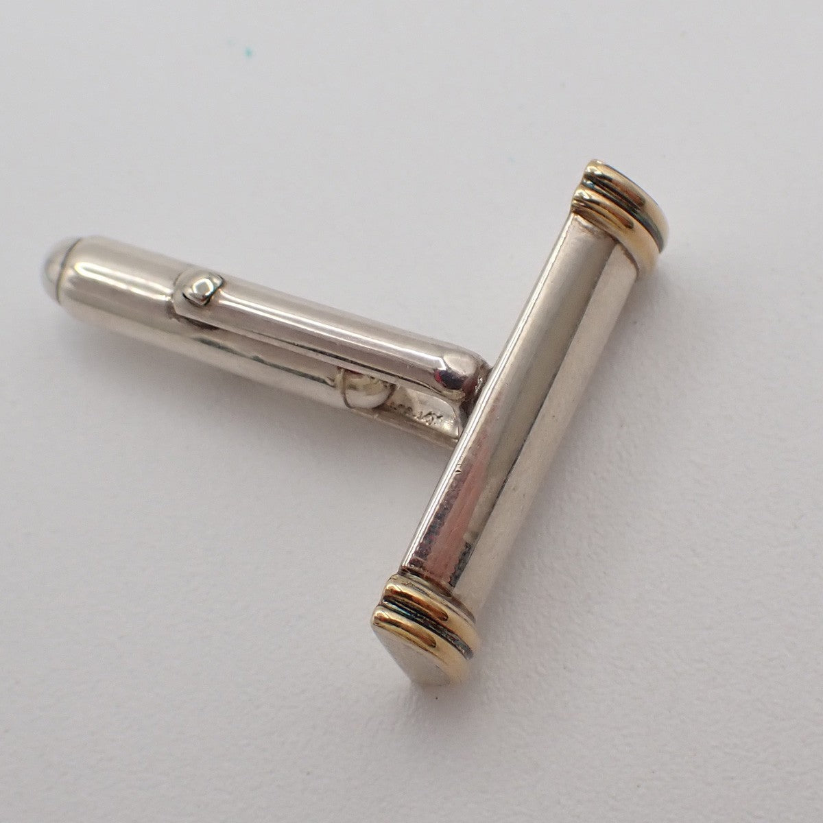 Tiffany & Co. Logo Cufflinks Silver 925 02EG352