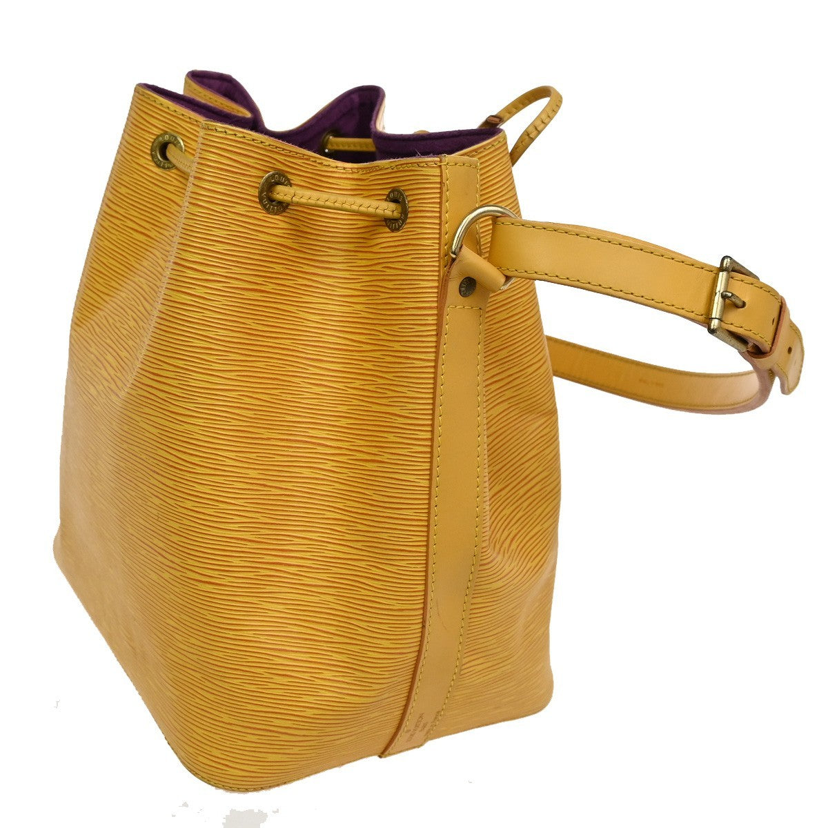 LOUIS VUITTON Petit Noe Drawstring Shoulder Bag Epi Leather YW M44107 34KB586