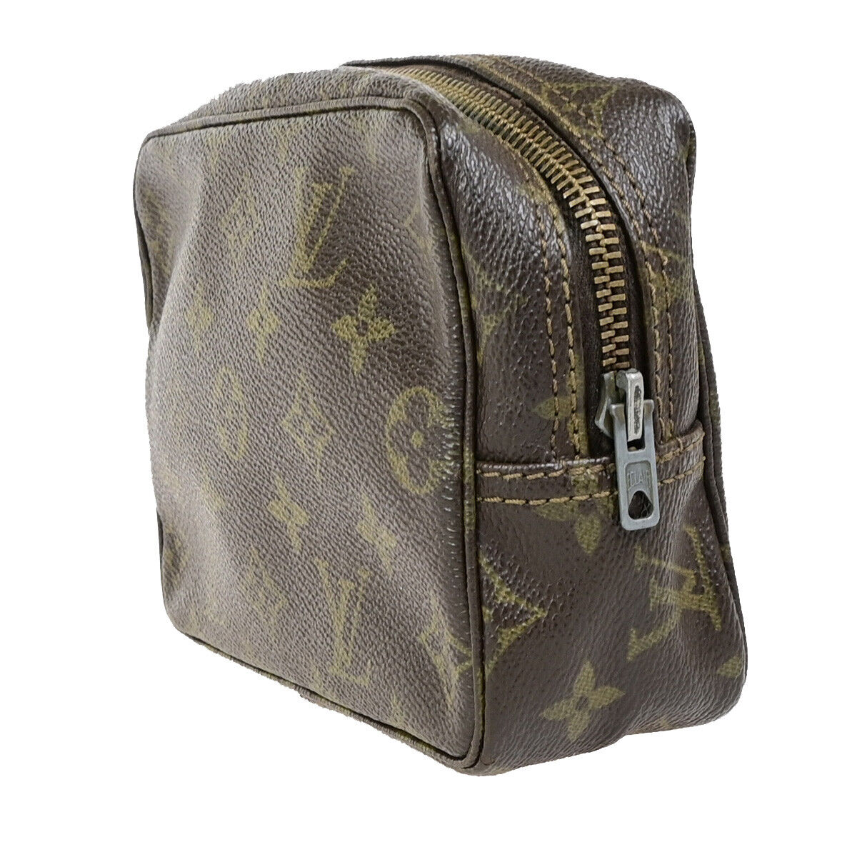 LOUIS VUITTON Trousse Toilette 18 Clutch Hand Bag Monogram Brown M47526 60SJ446