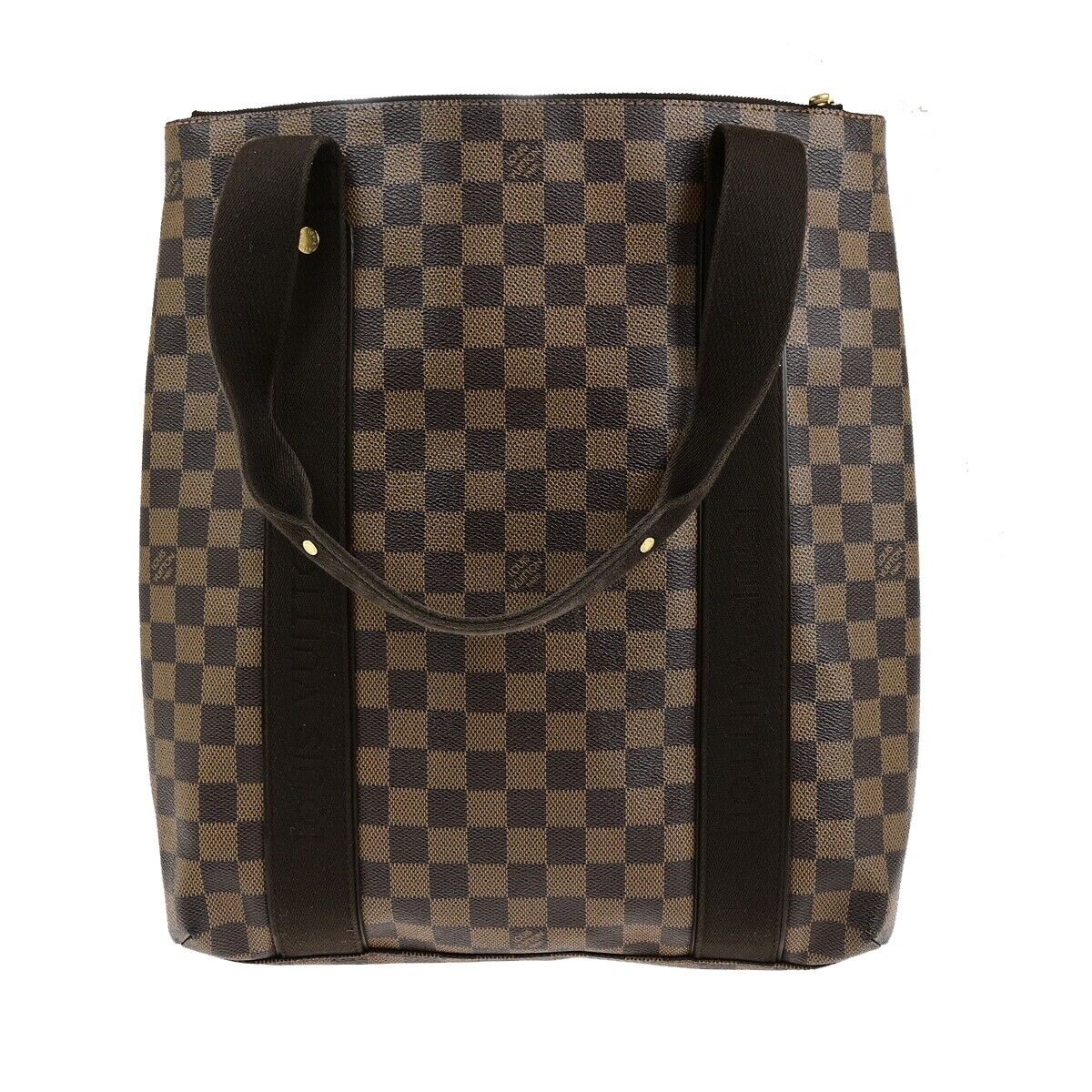 LOUIS VUITTON Cabas Beaubourg Shoulder Bag Damier Ebene Leather N52006 46ED345