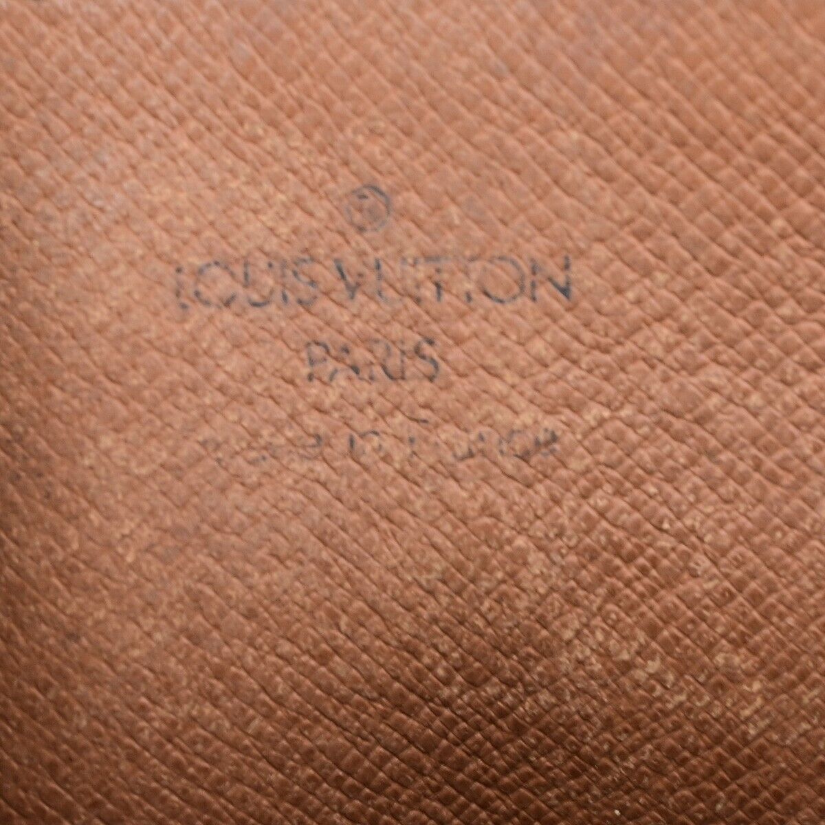 LOUIS VUITTON Logo PAPILLON 30 Hand Bag Monogram Leather Brown M51365 05ED118