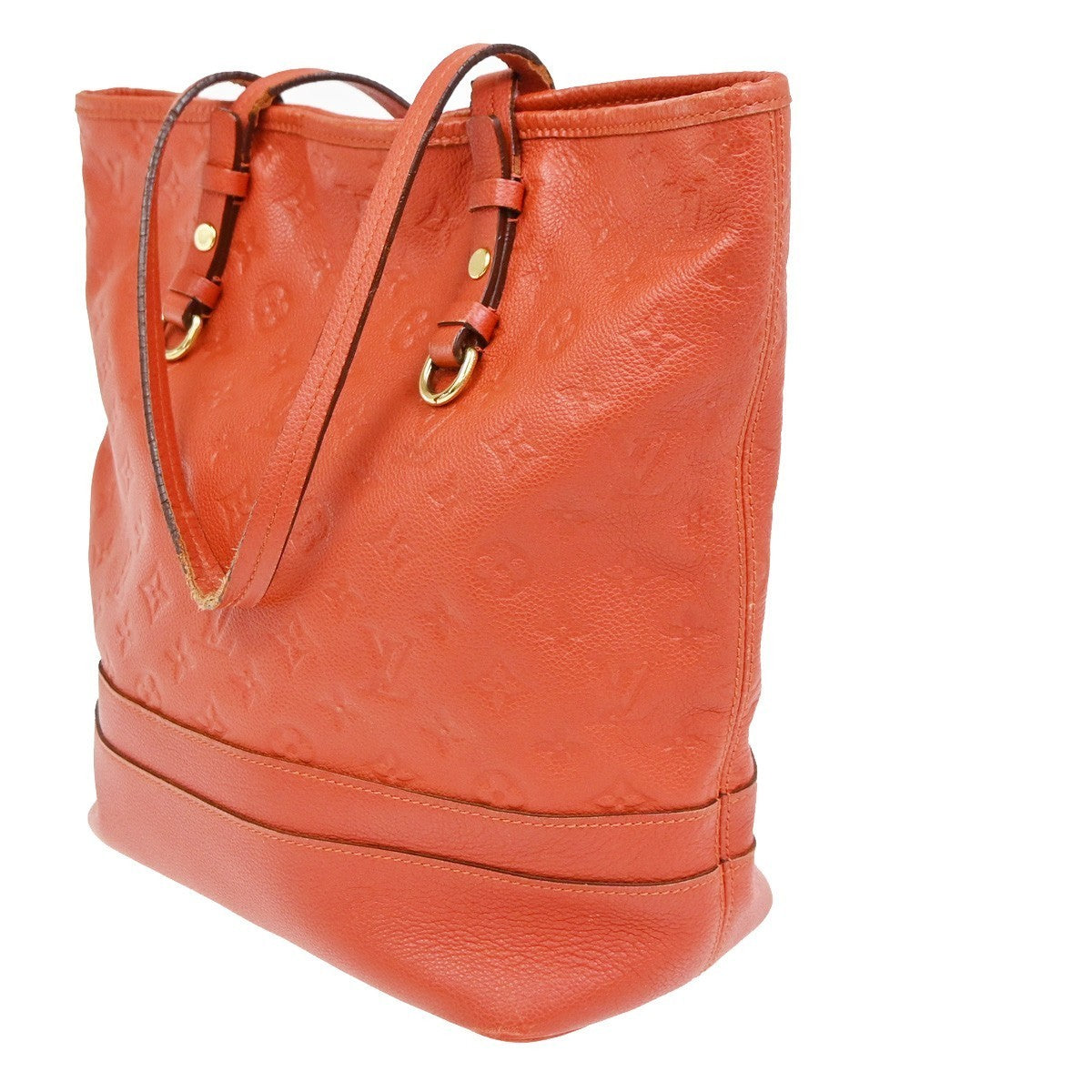 LOUIS VUITTON Citadin PM Shoulder Bag Monogram Empreinte Red M40556 82KP499