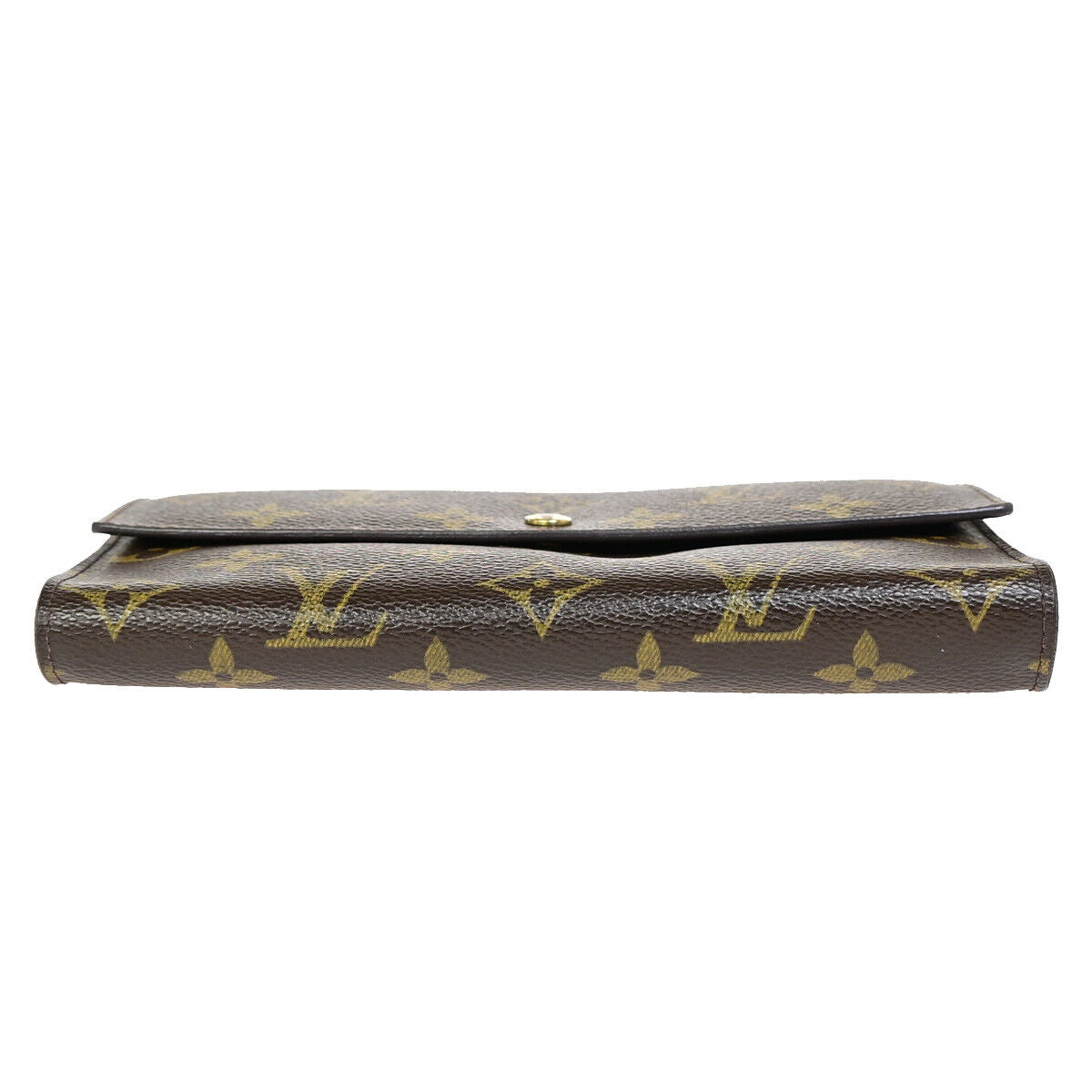 LOUIS VUITTON International Long Trifold Wallet Monogram Leather M61215 67YE596