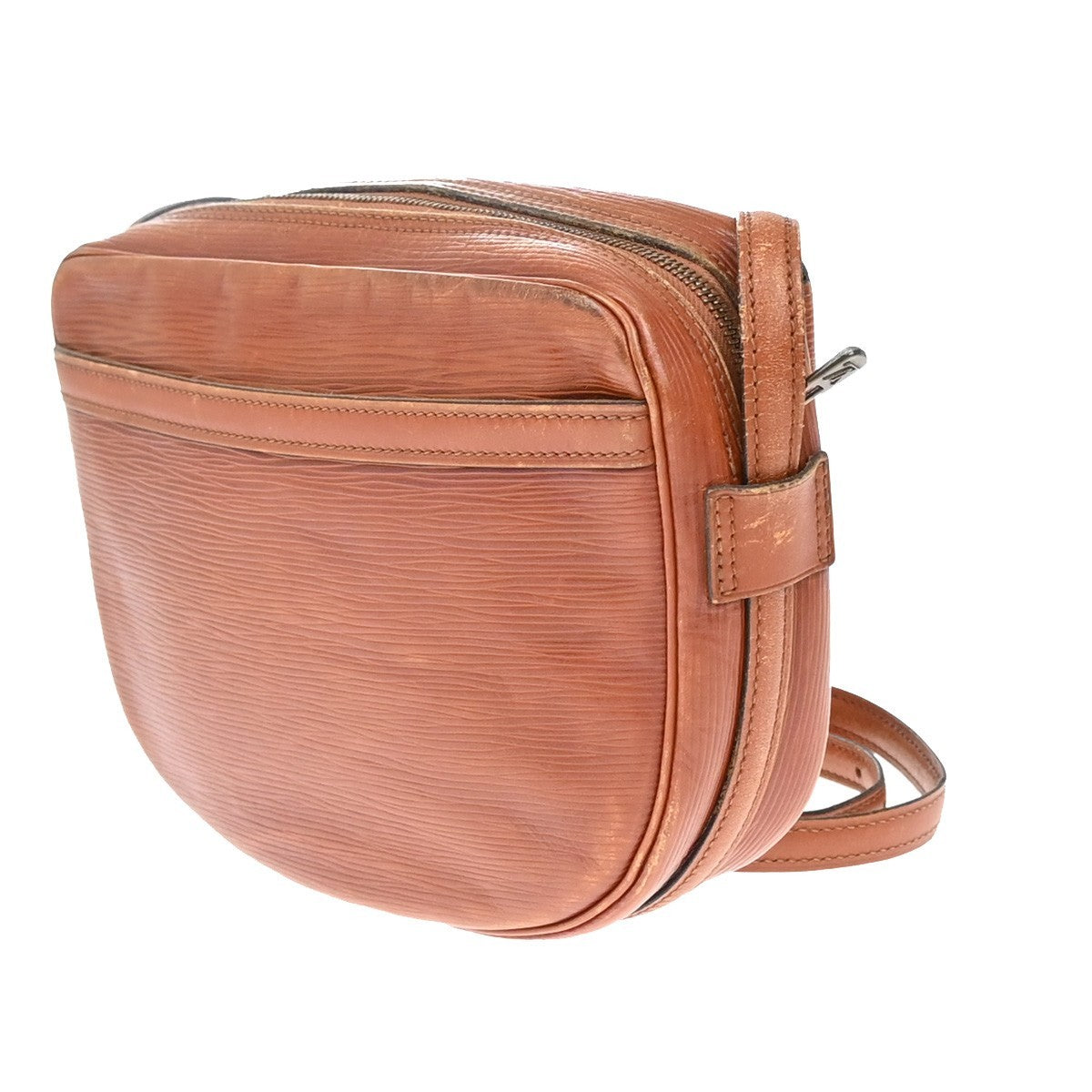 LOUIS VUITTON Jeune Fille MM Shoulder Bag Epi Leather Brown M52153 65EF980