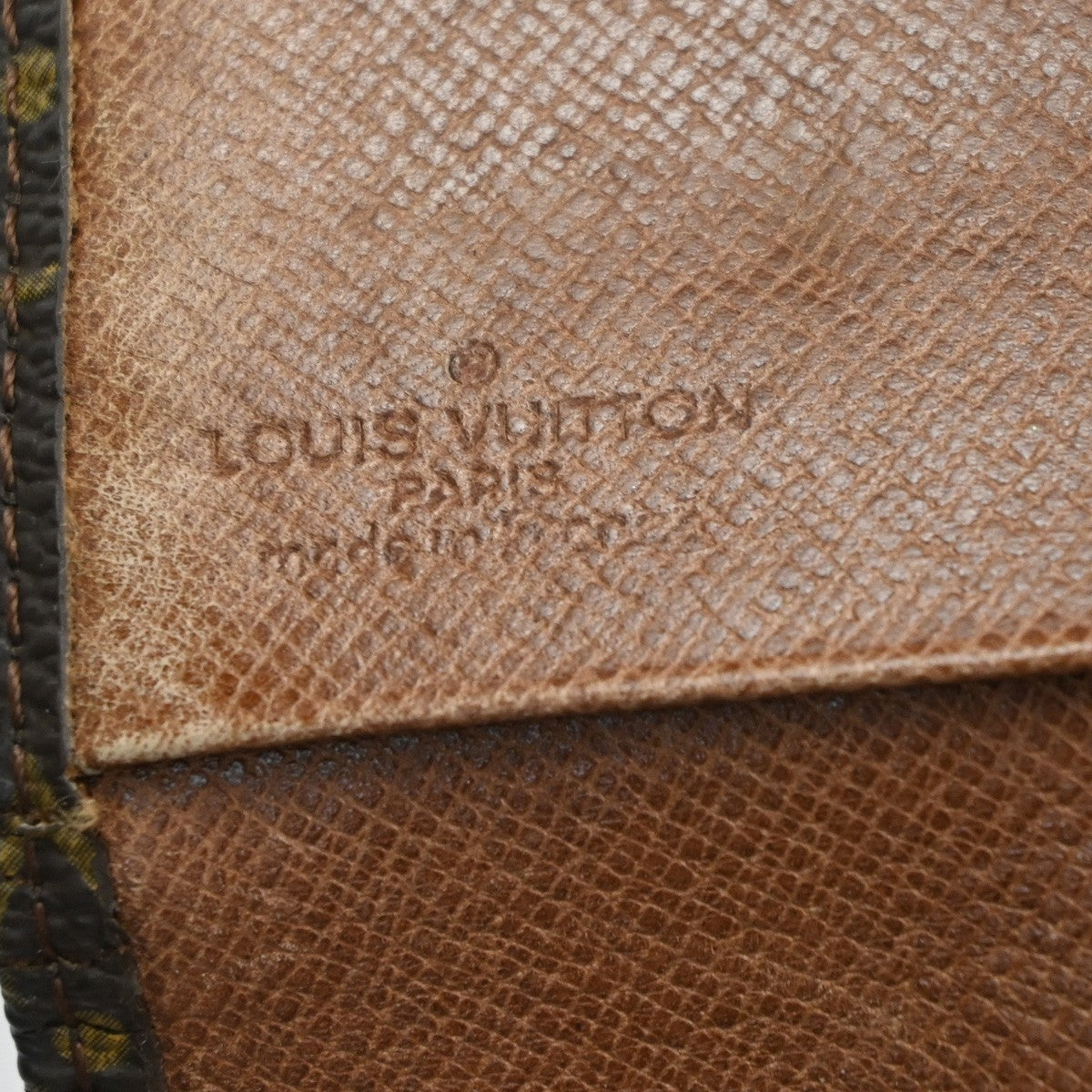 LOUIS VUITTON Pochette Rabat 23 Clutch Hand Bag Monogram Brown M51931 04PA068