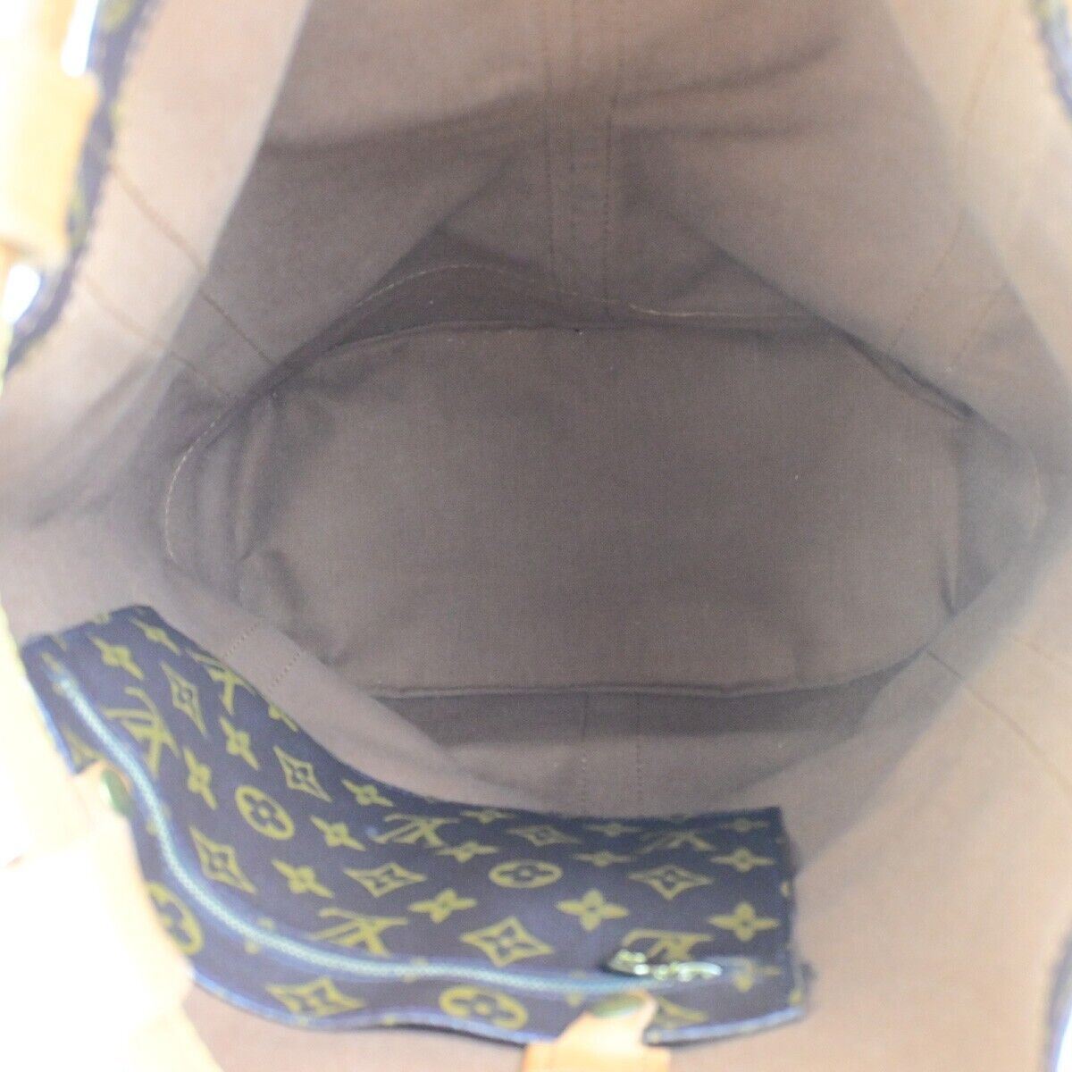 LOUIS VUITTON LV Randonnee GM Shoulder Bag Monogram Leather Brown M42244 85FB210