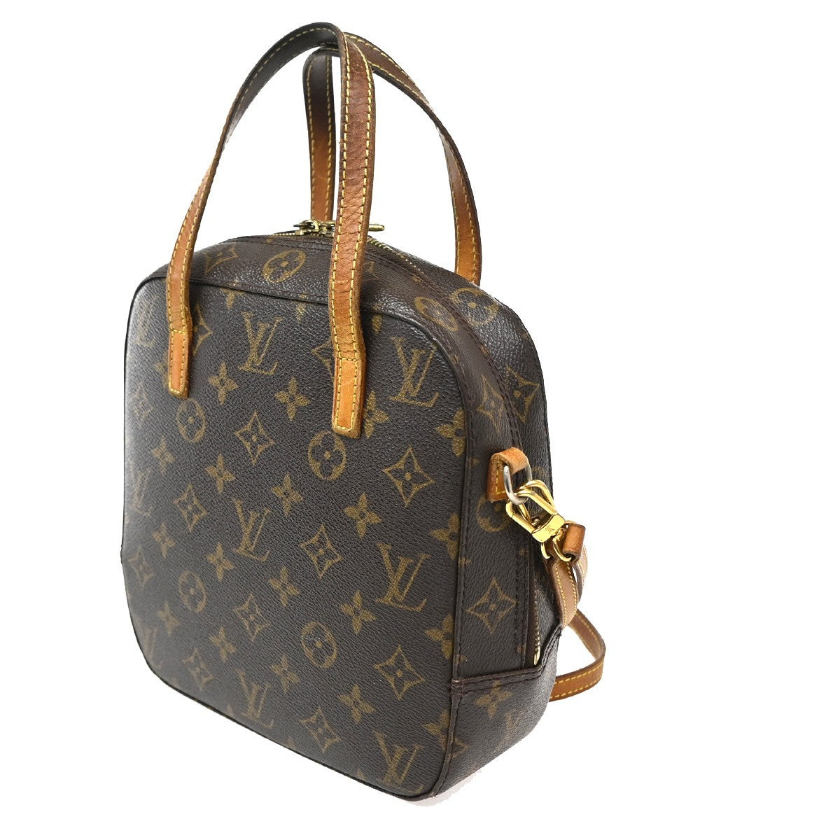 LOUIS VUITTON Spontini 2Way Shoulder Hand Bag Monogram Leather M47500 35CA536