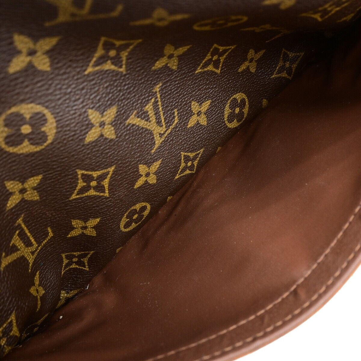 LOUIS VUITTON Trocadero 27 Shoulder Bag Monogram Leather Brown M51274 30EB146