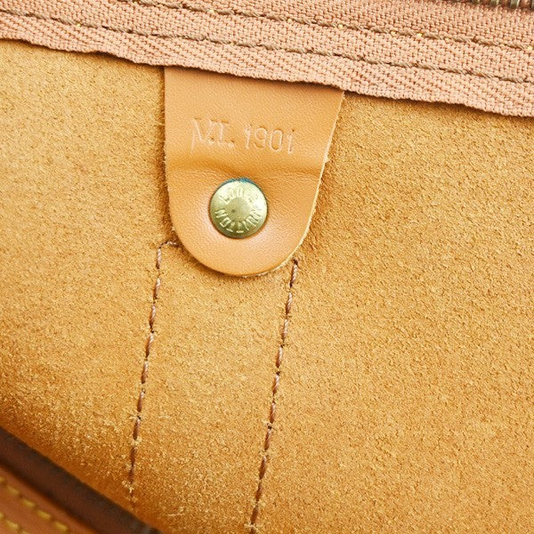 LOUIS VUITTON LV Logo Keepall 50 Travel Hand Bag Epi Leather M42968 Gold 23RL844