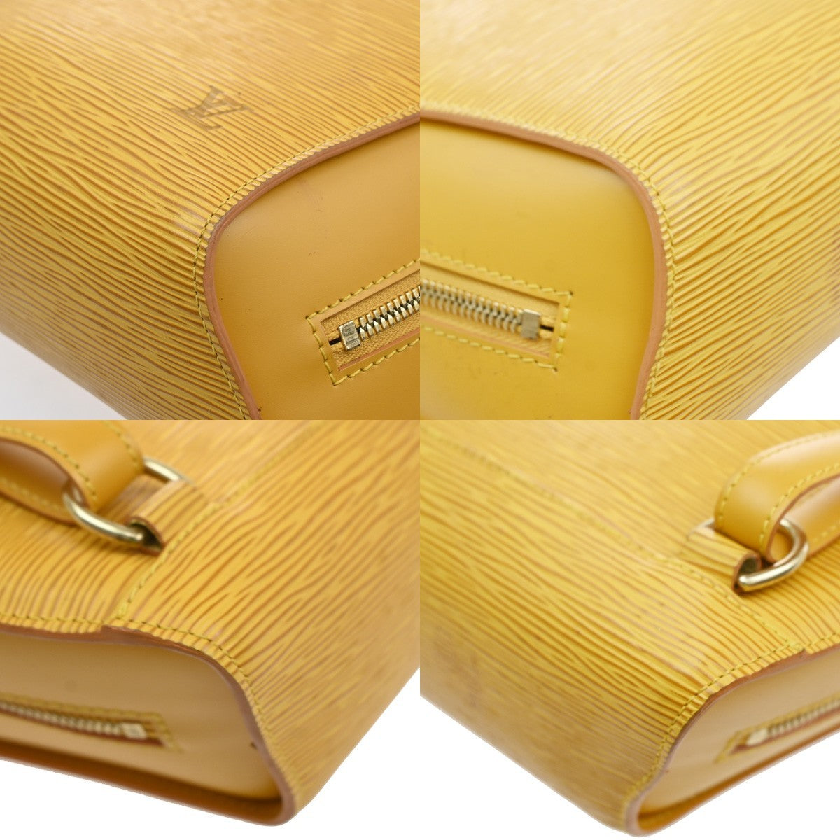 LOUIS VUITTON LV Mabillon Backpack Bag Epi Leather Yellow France M52232 34SA111