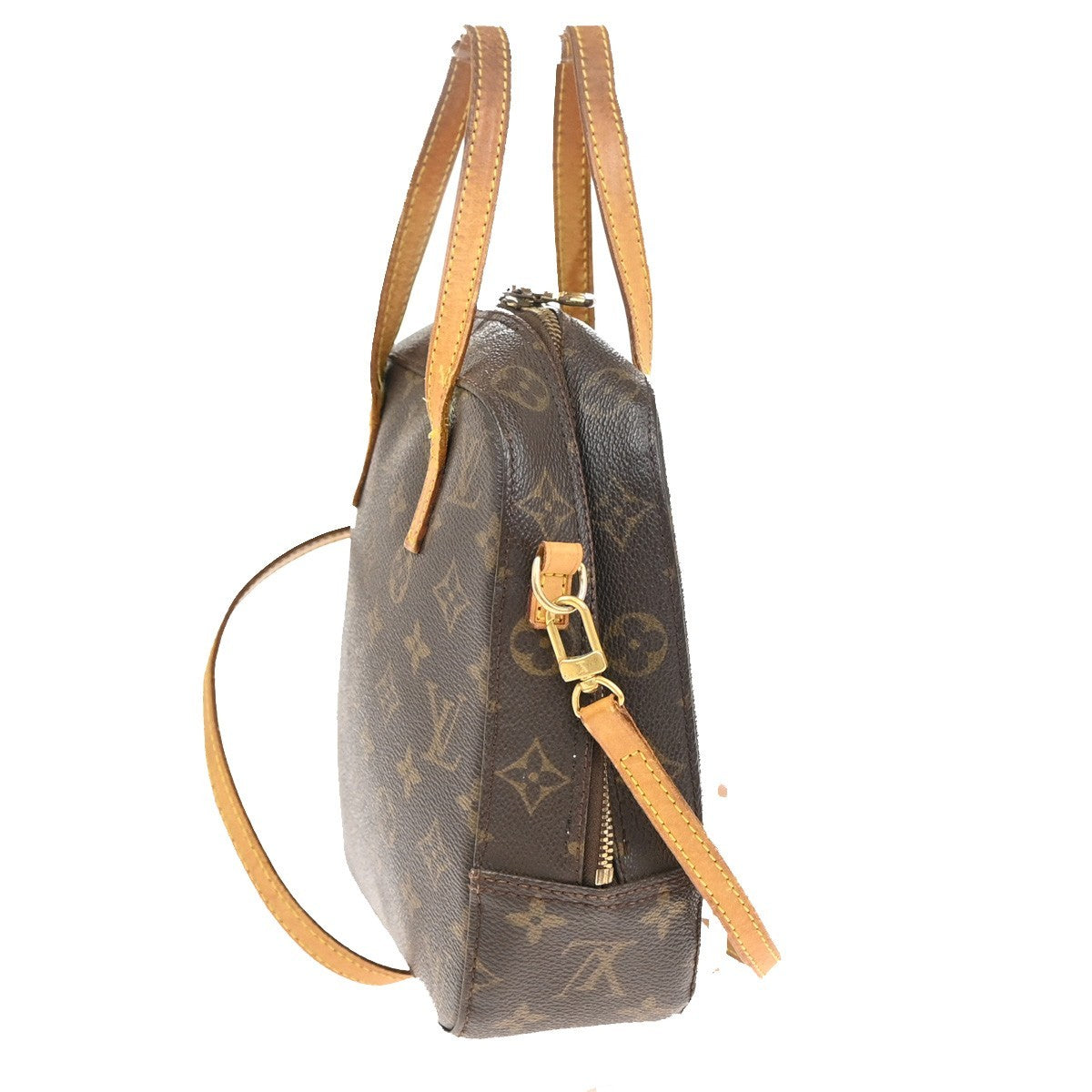LOUIS VUITTON Spontini 2Way Shoulder Hand Bag Monogram Leather M47500 86KB260