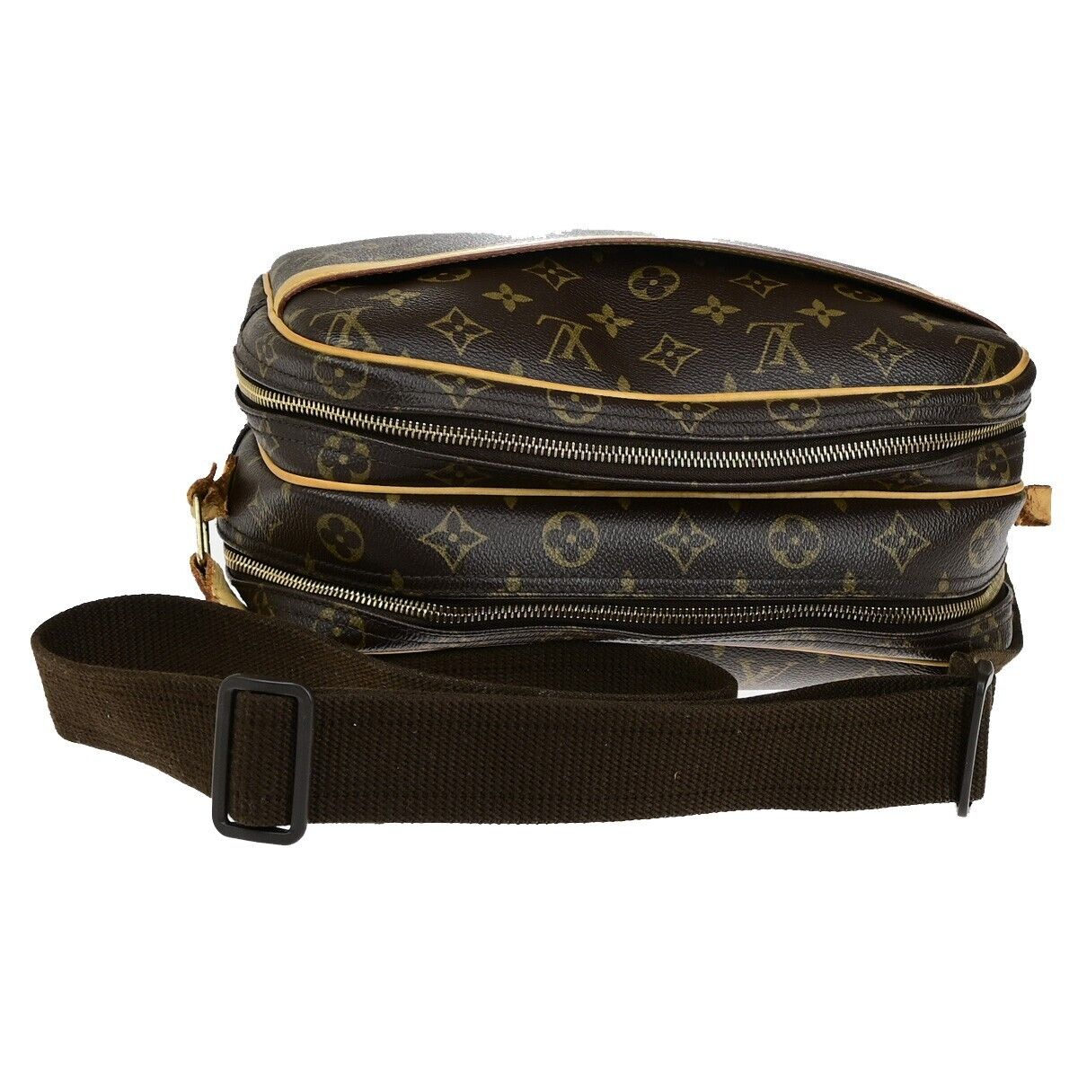 LOUIS VUITTON Reporter PM Crossbody Shoulder Bag Monogram Leather M45254 62ED257