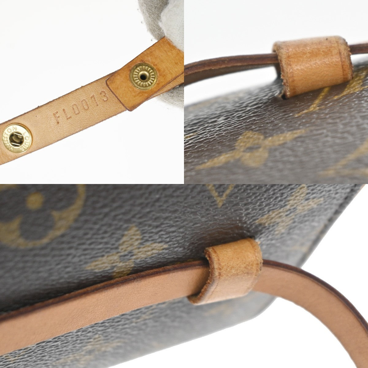LOUIS VUITTON Pochette Florentine Bum Bag #S Monogram Leather BN M51855 82MA508