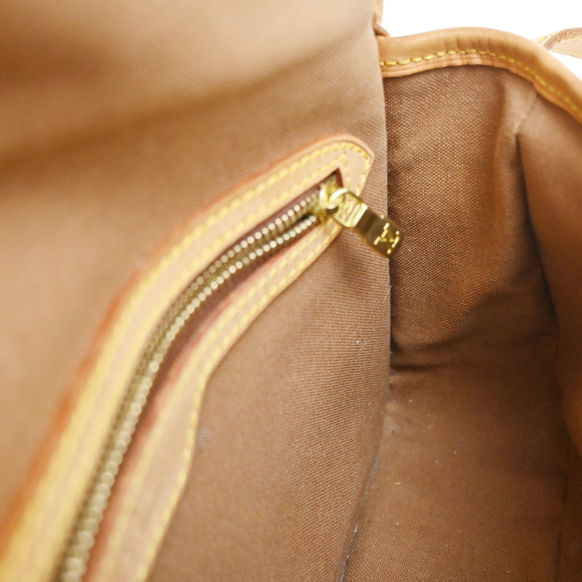 LOUIS VUITTON Sologne Shoulder Bag Monogram Leather Brown France M42250 93YJ062